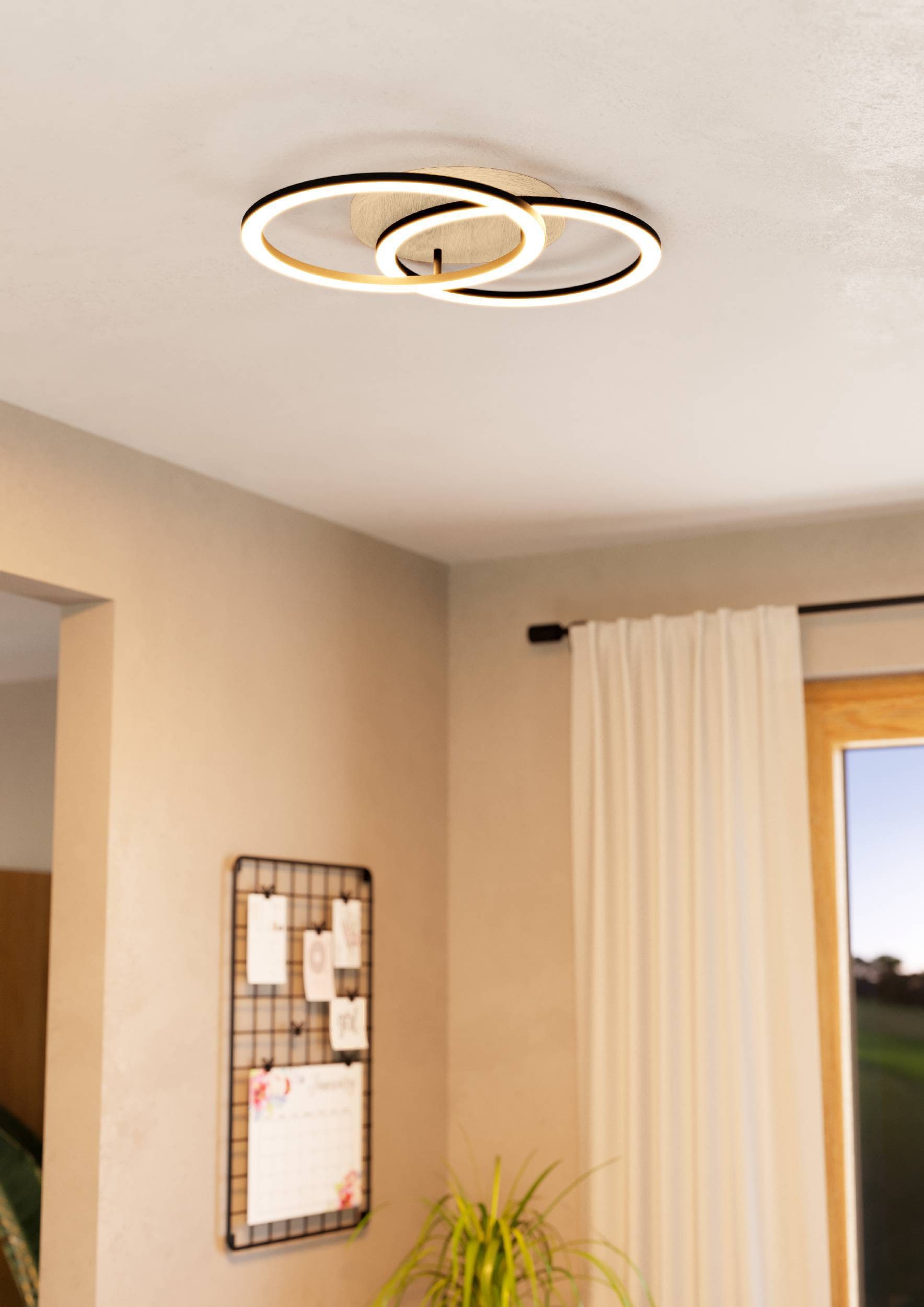 EGLO Deckenleuchte »Lomaltas-z Deckenlampe, ZigBee, App und Sprachsteuerung, Flurlampe« LED-Modul 1 Stk. Kaltweiß | Neutralweiß | Warmweiß