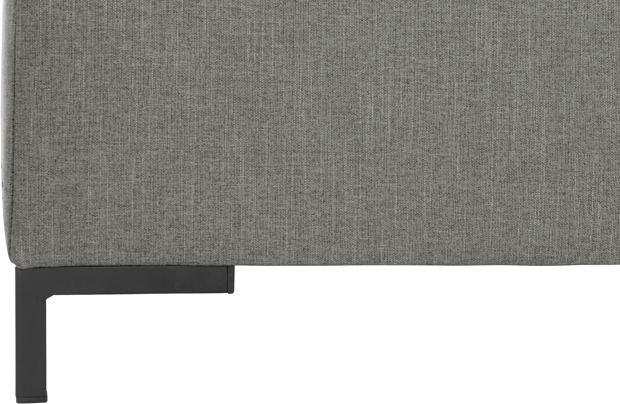 OTTO products Wohnlandschaft »Grazzo, aktuelle Steppung im Sitz, viel Platz, U-Form, Breite 332cm«, hochwertige Stoffe aus recyceltem Material, Steppung im Sitzbereich