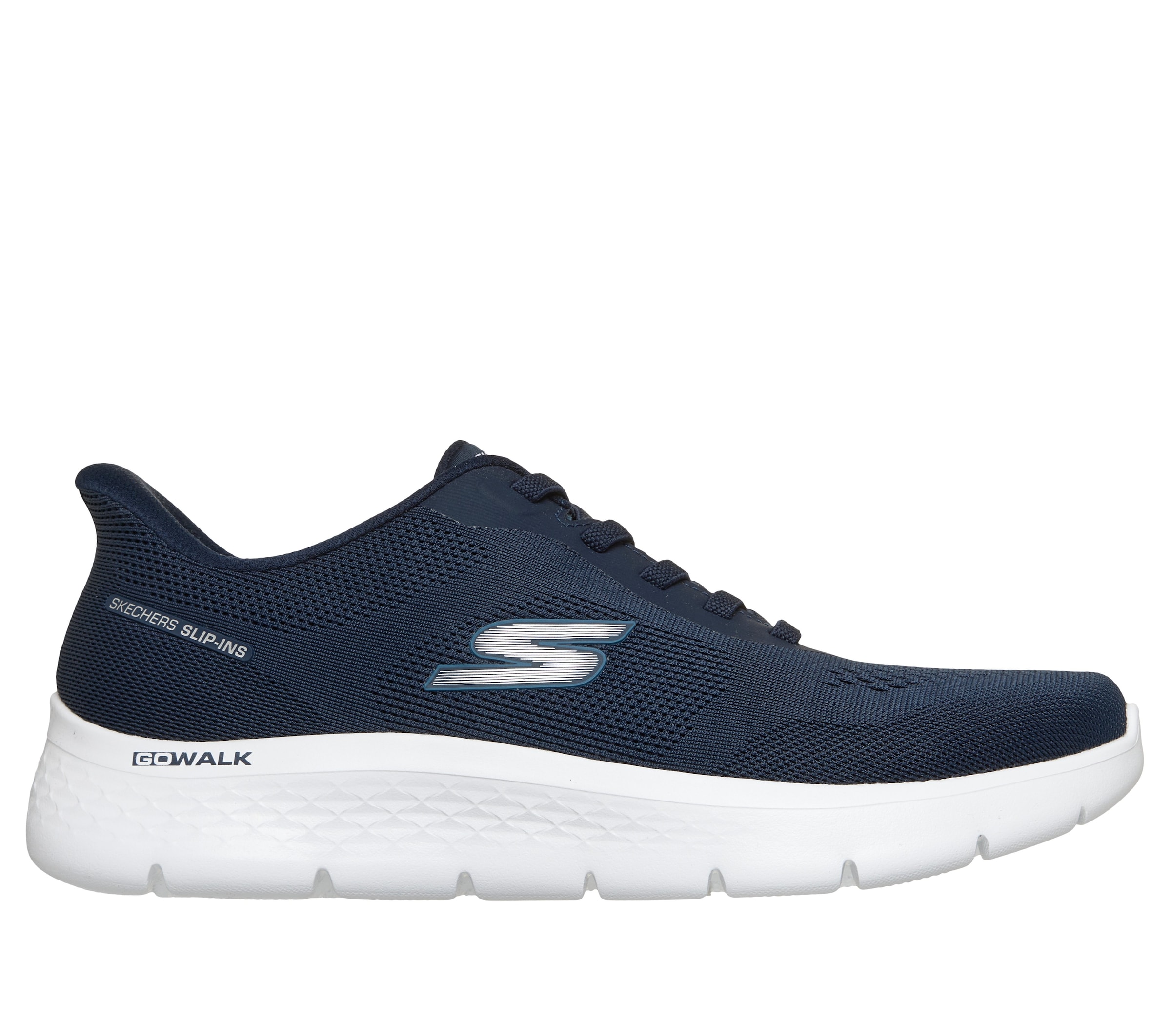 Skechers Slip-On Sneaker »GO WALK FLEX-MASTER«  Schlupfschuh, Halbschuh, Freizeitschuh mit elastischen Schnürsenkeln