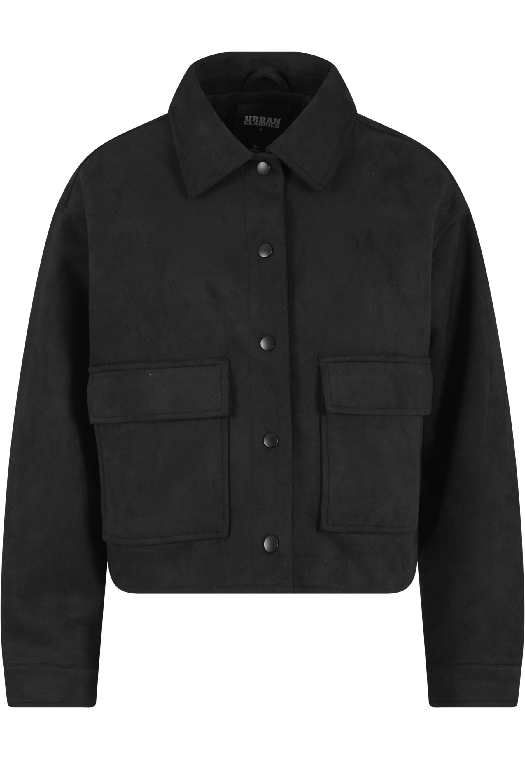 URBAN CLASSICS Allwetterjacke "Urban Classics Ladies Soft Touch Jacket" 1 Stk. tlg. ohne Kapuze
