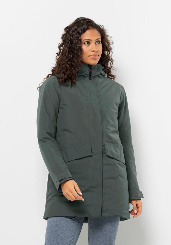 Jack Wolfskin Funktionsmantel "TEMPELHOF COAT W"