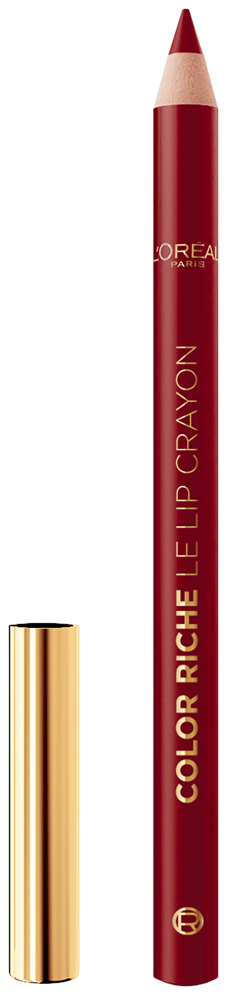 L'ORÉAL PARIS Lippenstift »COLOR RICHE LE LIPLINER« intensive Farbpigmente, weiche Mine, pflegende Formel, langanhaltend.