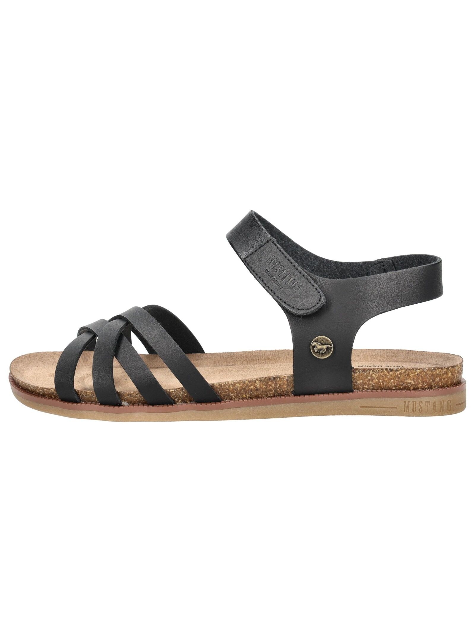 Mustang Shoes Riemchensandale »Mustang Shoes Sandalen Lederimitat«