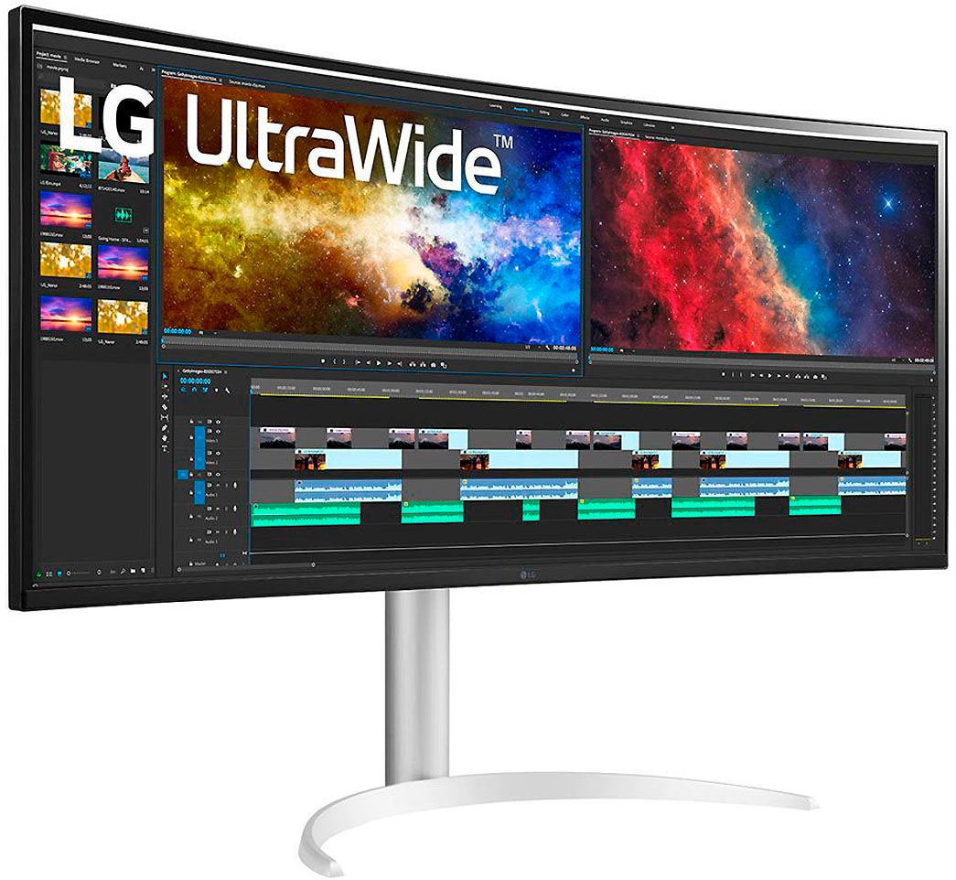 | Hz Curved-Gaming-LED-Monitor 3840 cm/38 60 QHD+, LG »38WQ75C«, BAUR x px, Zoll, 95,29 1600