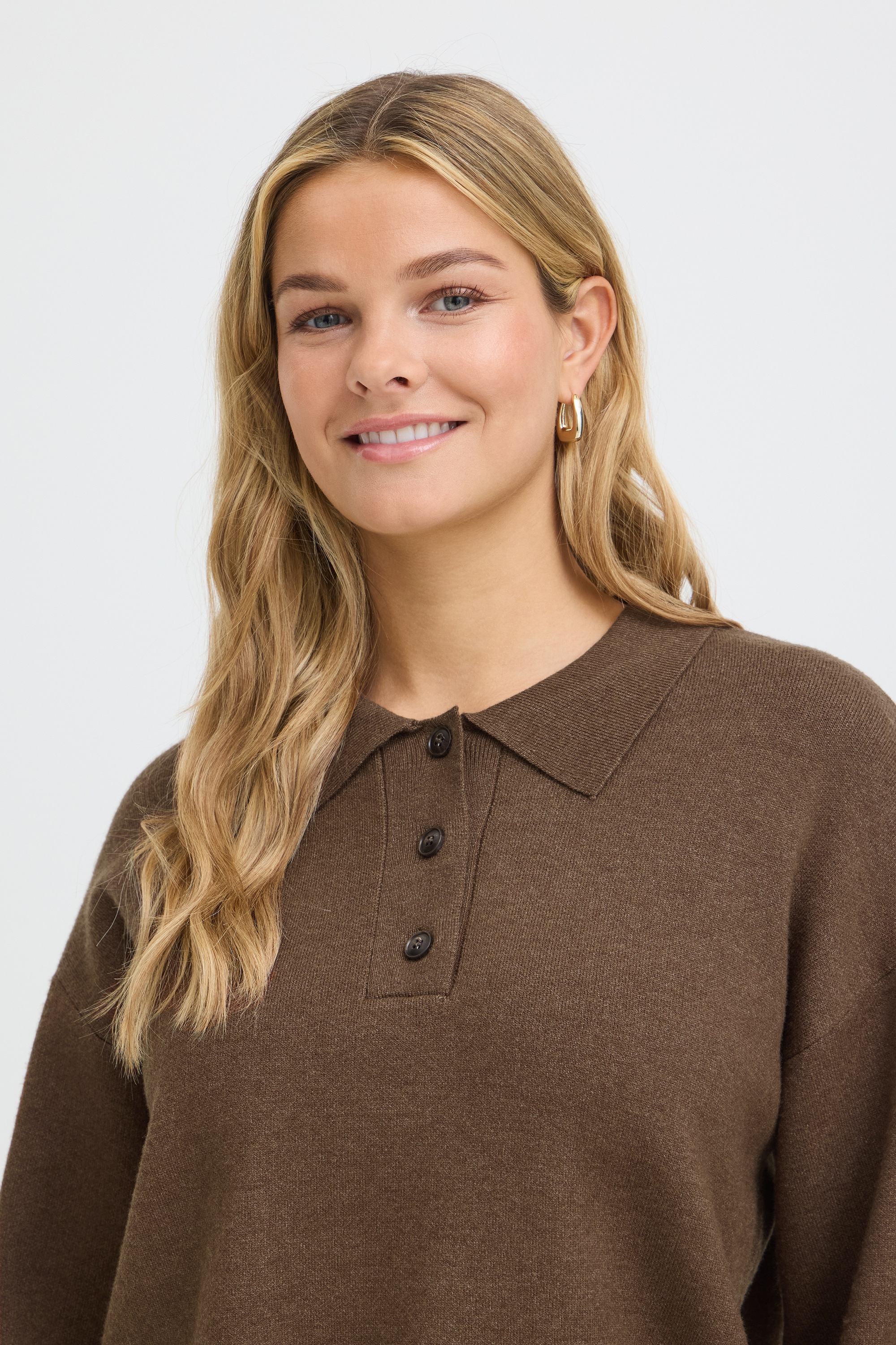 fransa Strickpullover »Damen Langarm FRVIOLETA«