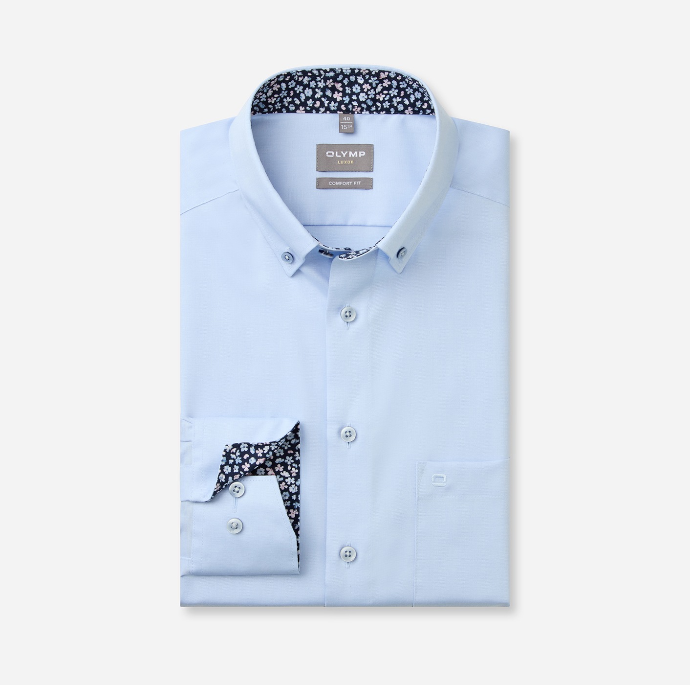 OLYMP Langarmhemd "Luxor" Businesshemd, comfort fit, Button-down-Kragen günstig online kaufen