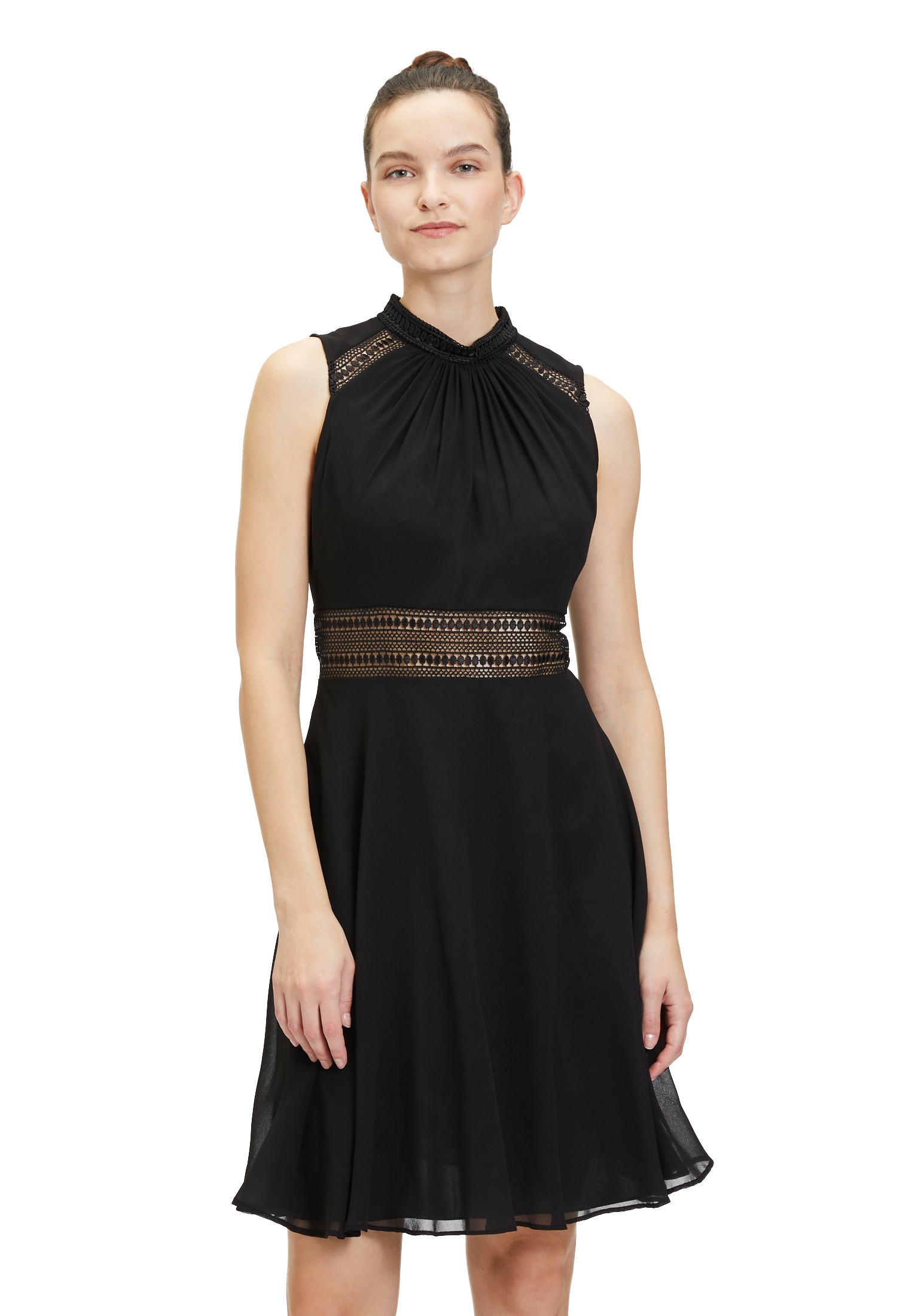 Vera Mont Cocktailkleid "Vera Mont Cocktailkleid mit Spitzeneinsatz", Aufge günstig online kaufen