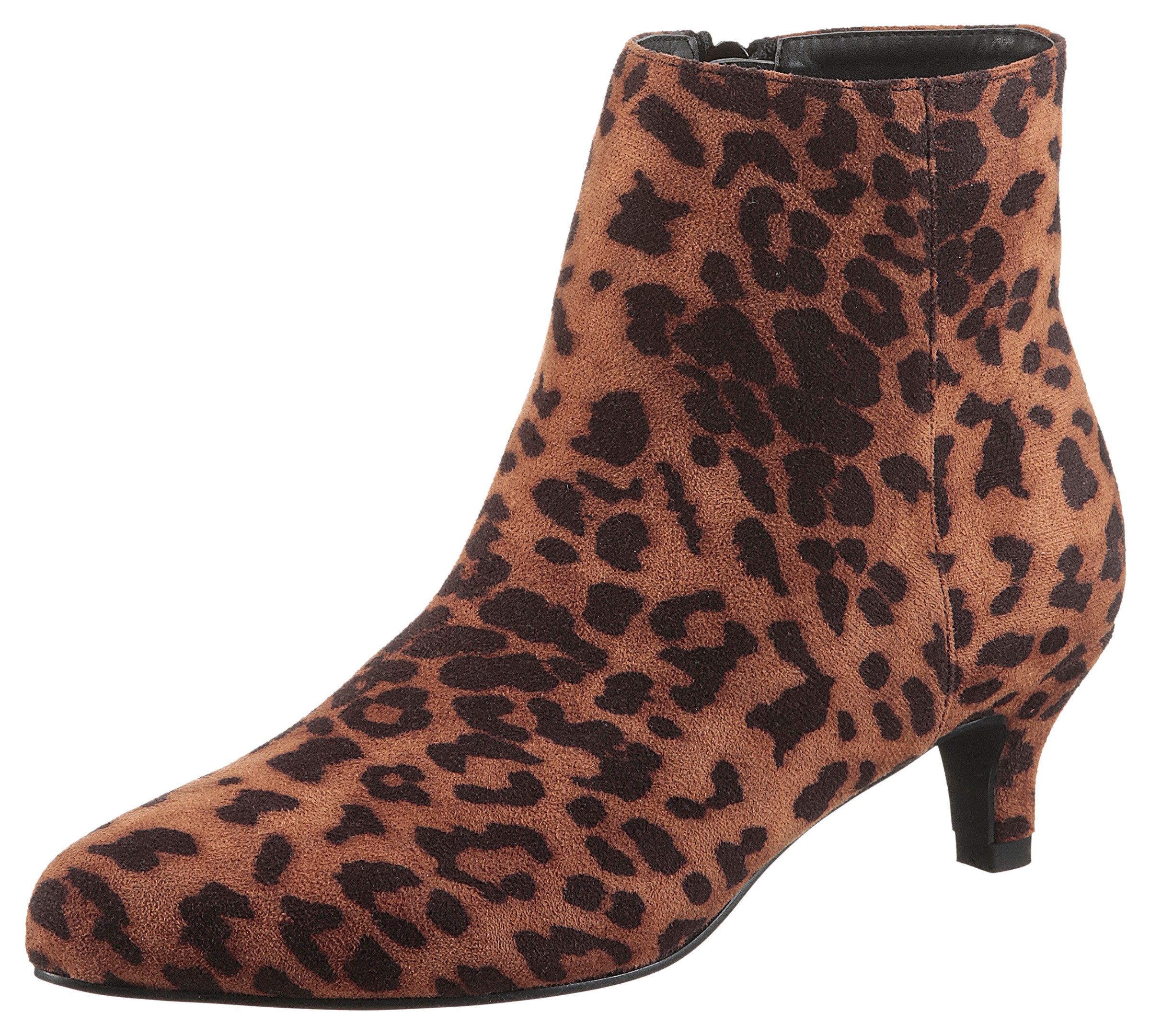 Thumbnail - Aniston SHOES Stiefelette, Reißverschluss-Ankelboots, Trichterabsatz - NEUE KOLLEKTION