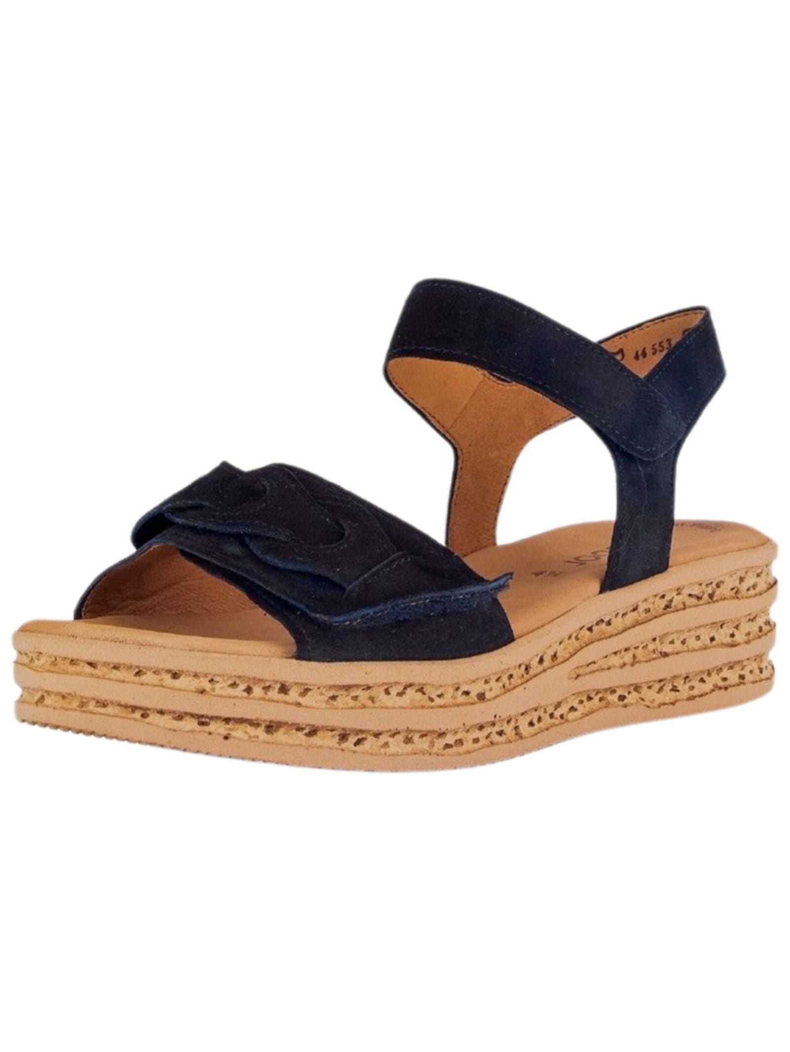 Gabor Keilsandalette "Gabor Sandalen Leder" günstig online kaufen