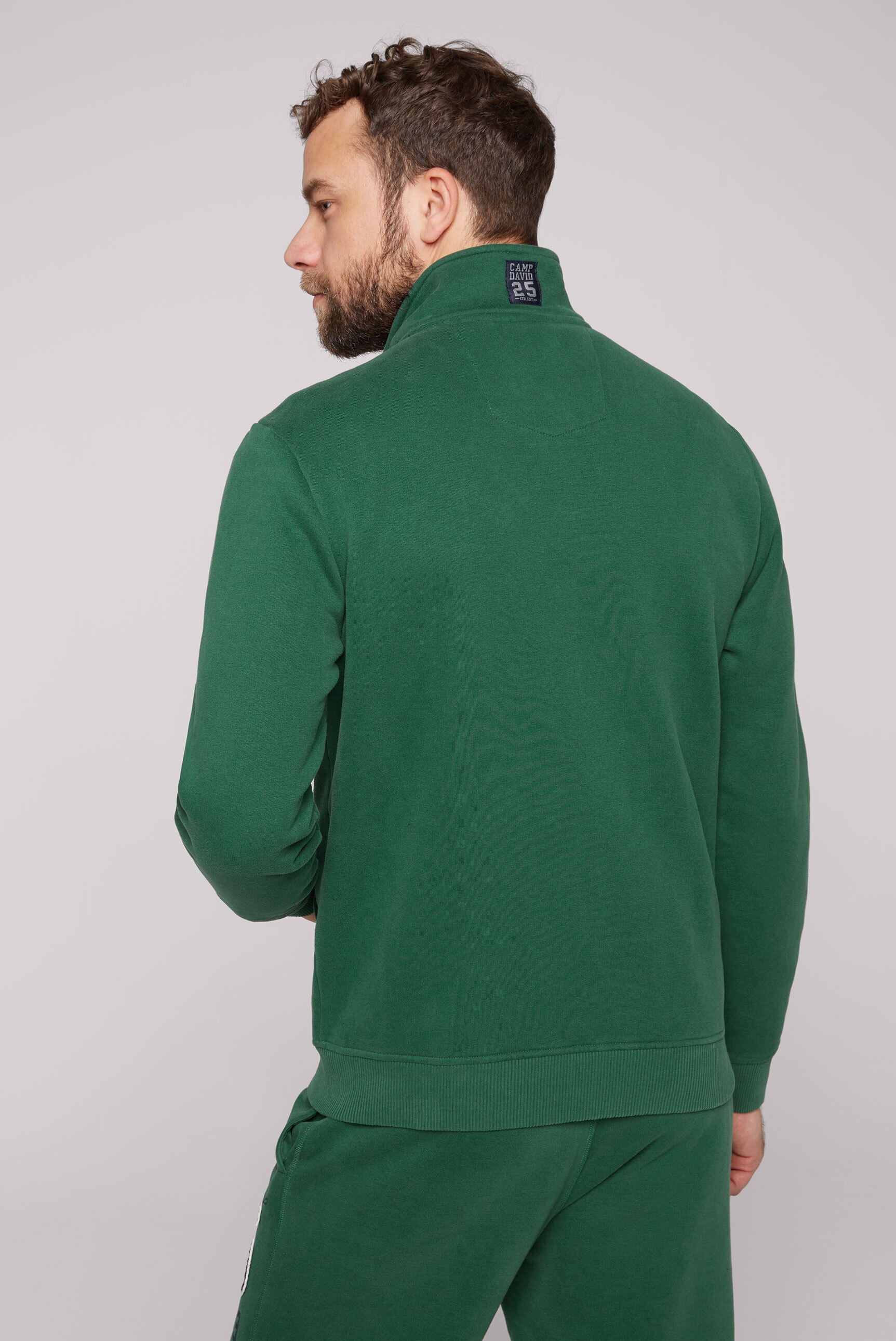 CAMP DAVID Sweatjacke, mit weicher Innenseite