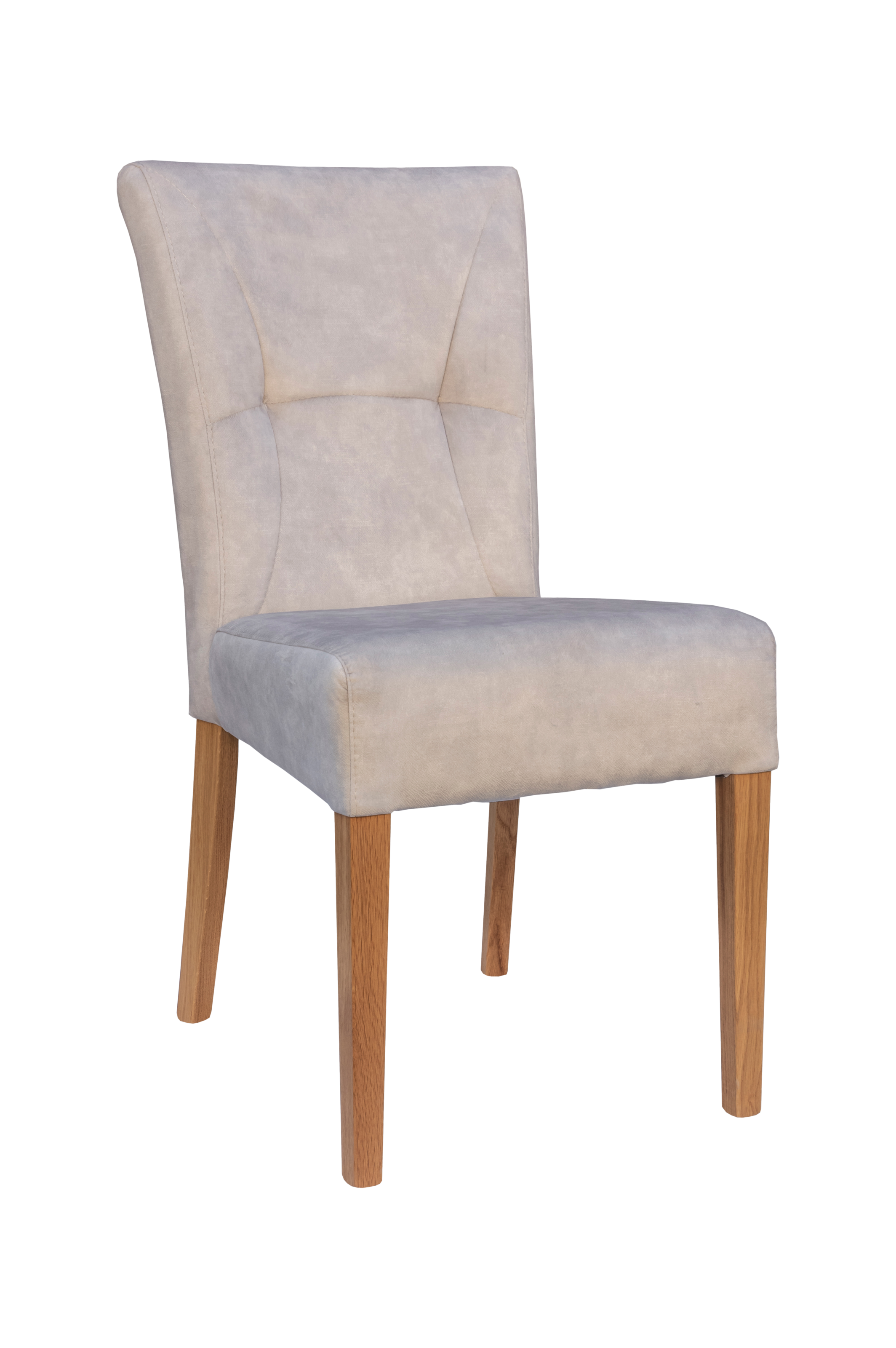 Home affaire 4-Fußstuhl "Henry" (Set) 2 Stk. Samtvelours Sitz und Rücken ge günstig online kaufen