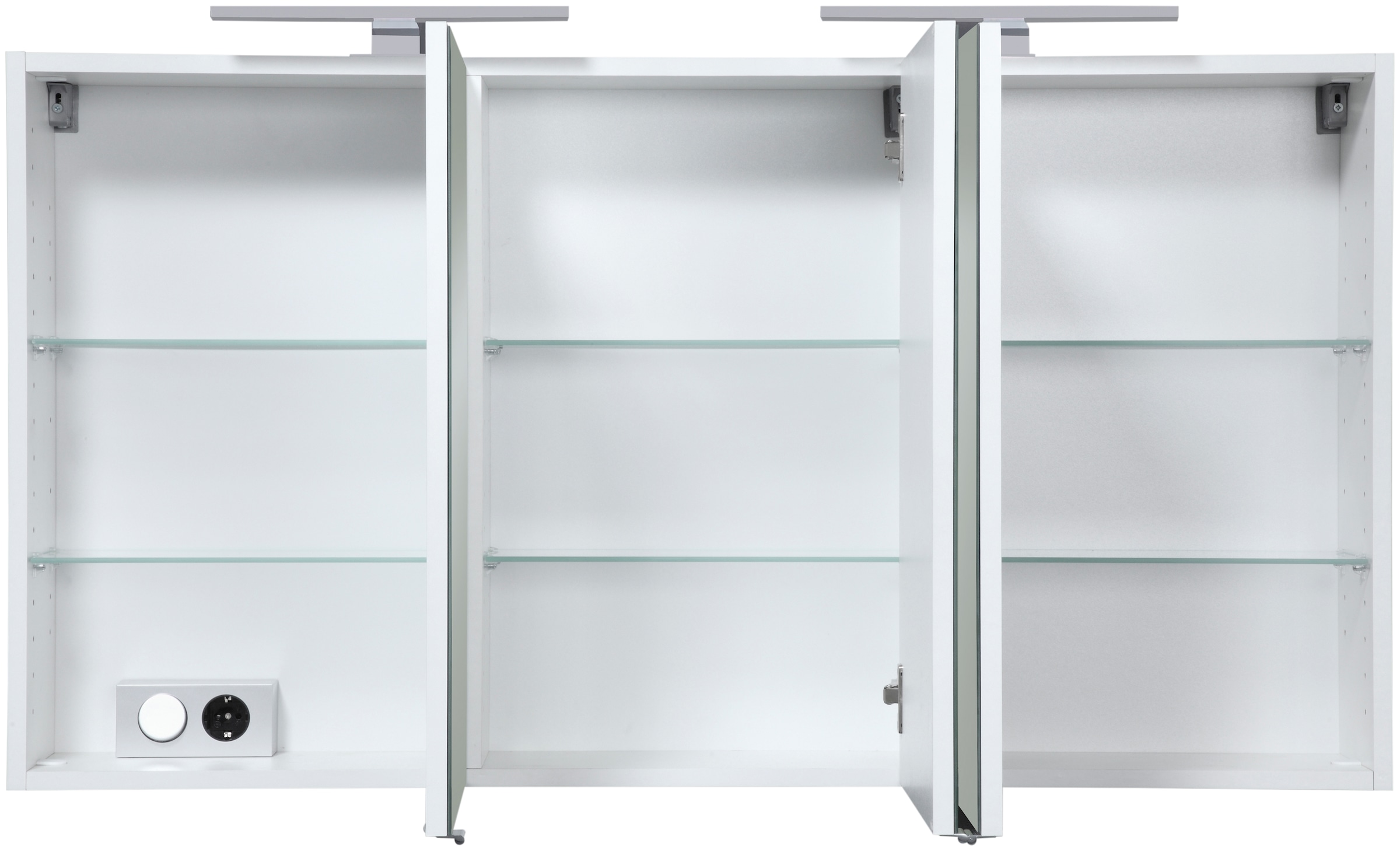 HELD MÖBEL Spiegelschrank »Malibu«, Breite 120 cm, mit Spiegeltüren und  Softclose-Funktion bestellen | BAUR