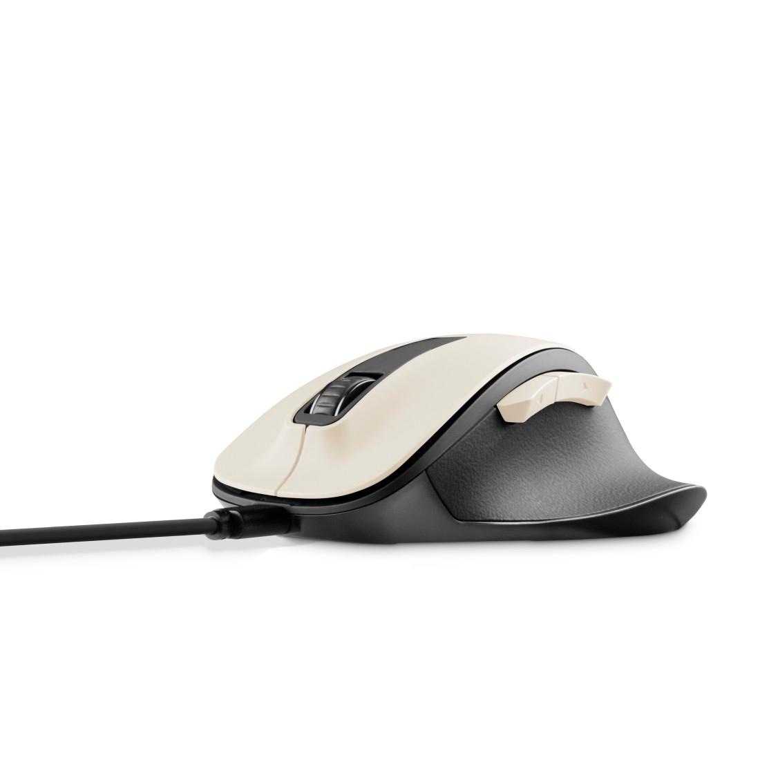 Hama ergonomische Maus »Optische 6 Tasten Funkmaus, ergonomisch, Rechtshänder, leise Tasten«, Funk
