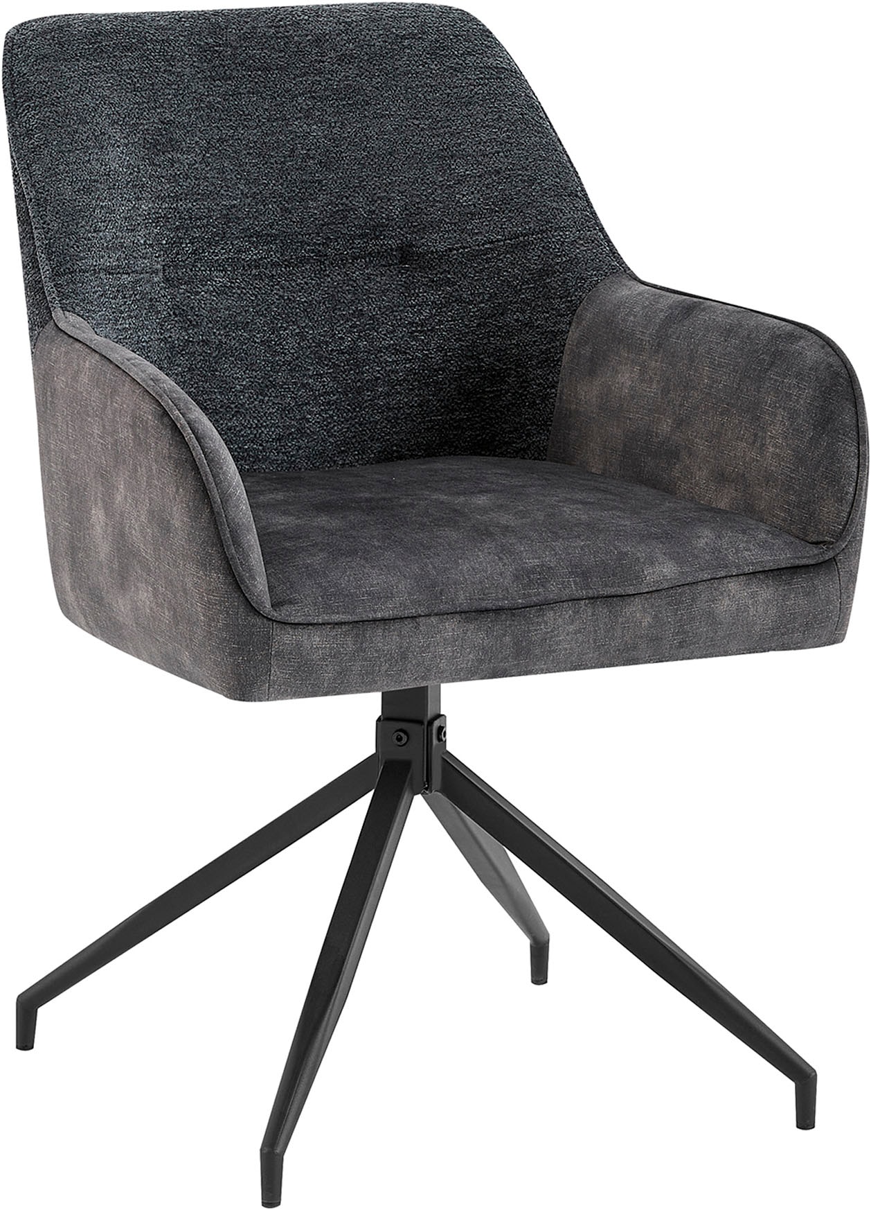 byLIVING Esszimmerstuhl "Jacky 2er-Set" (Set) 2 Stk. Boucle  Samtvelours  V günstig online kaufen