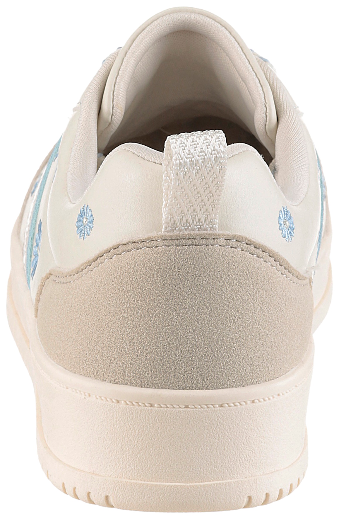 Aniston SHOES Plateausneaker  Schnürschuh, Freizeitschuh mit Blumenstickerei - NEUE KOLLEKTION