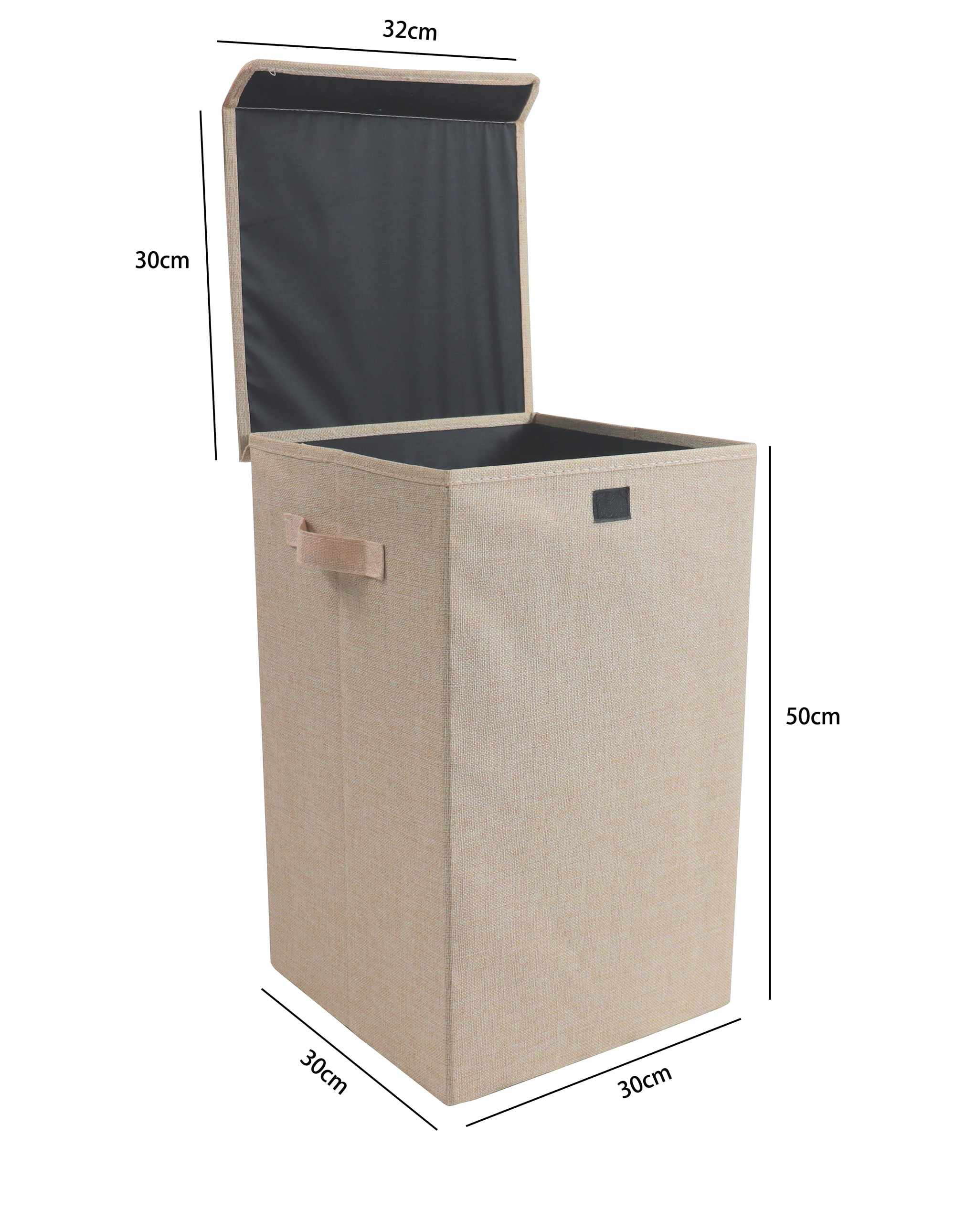 VCM Faltbox »Wäschekorb Wäschebox Stoffbox mit Deckel Dreso M«