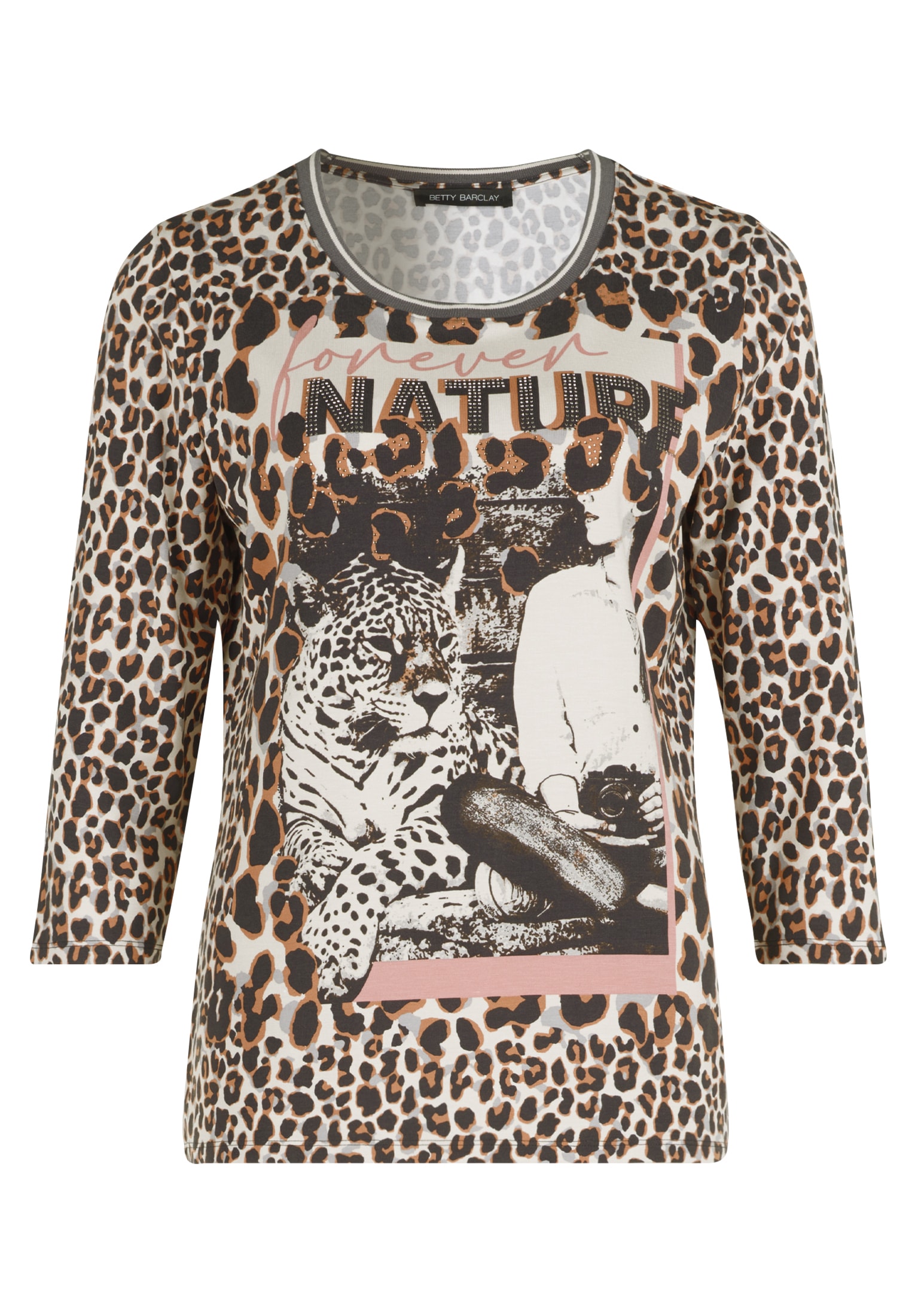 Betty Barclay 3/4-Arm-Shirt »Betty Barclay Damen Basic Shirt mit Print«, (1 tlg.), Muster