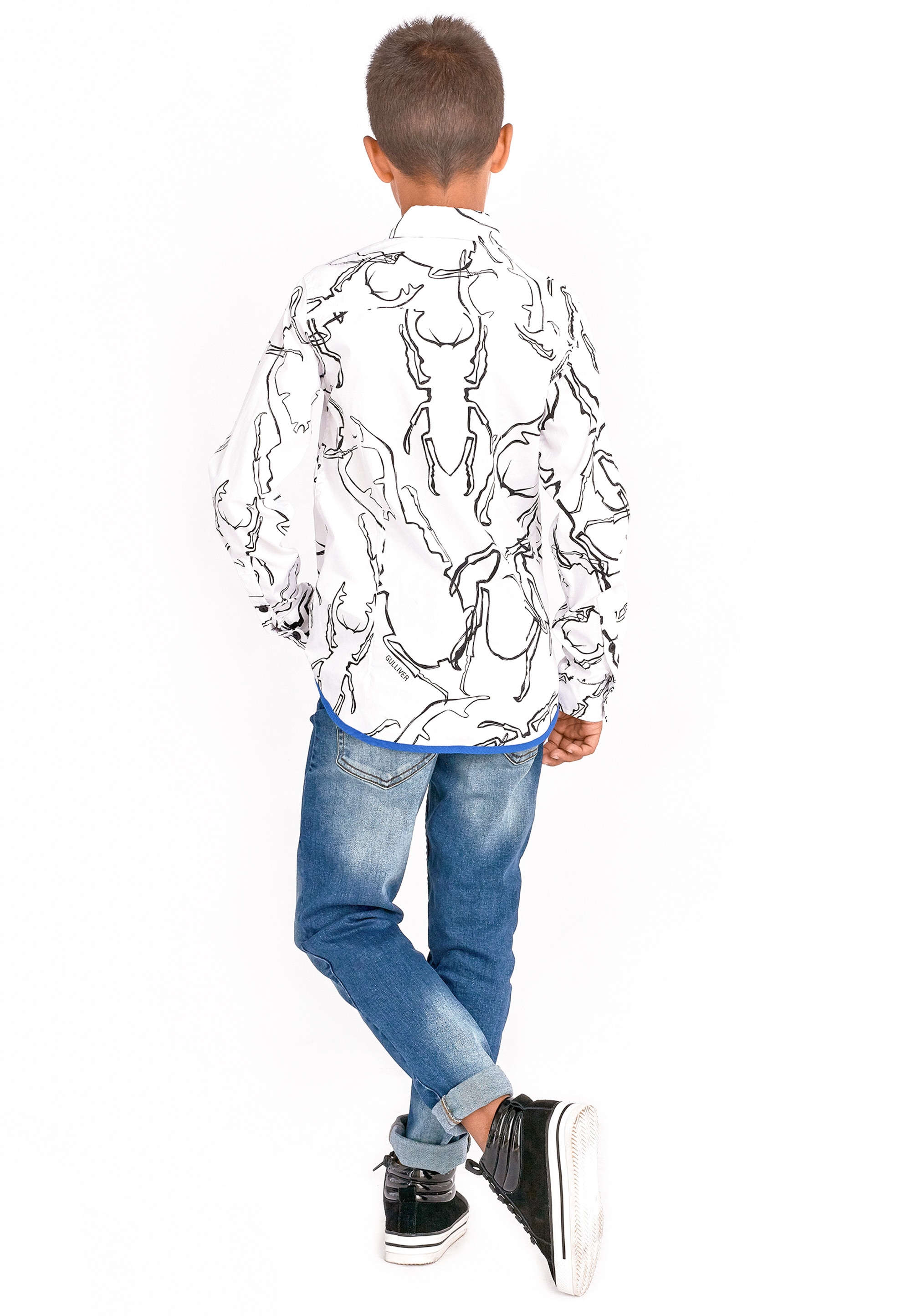 Gulliver Langarmhemd, mit Ornamentdruck online kaufen BAUR 