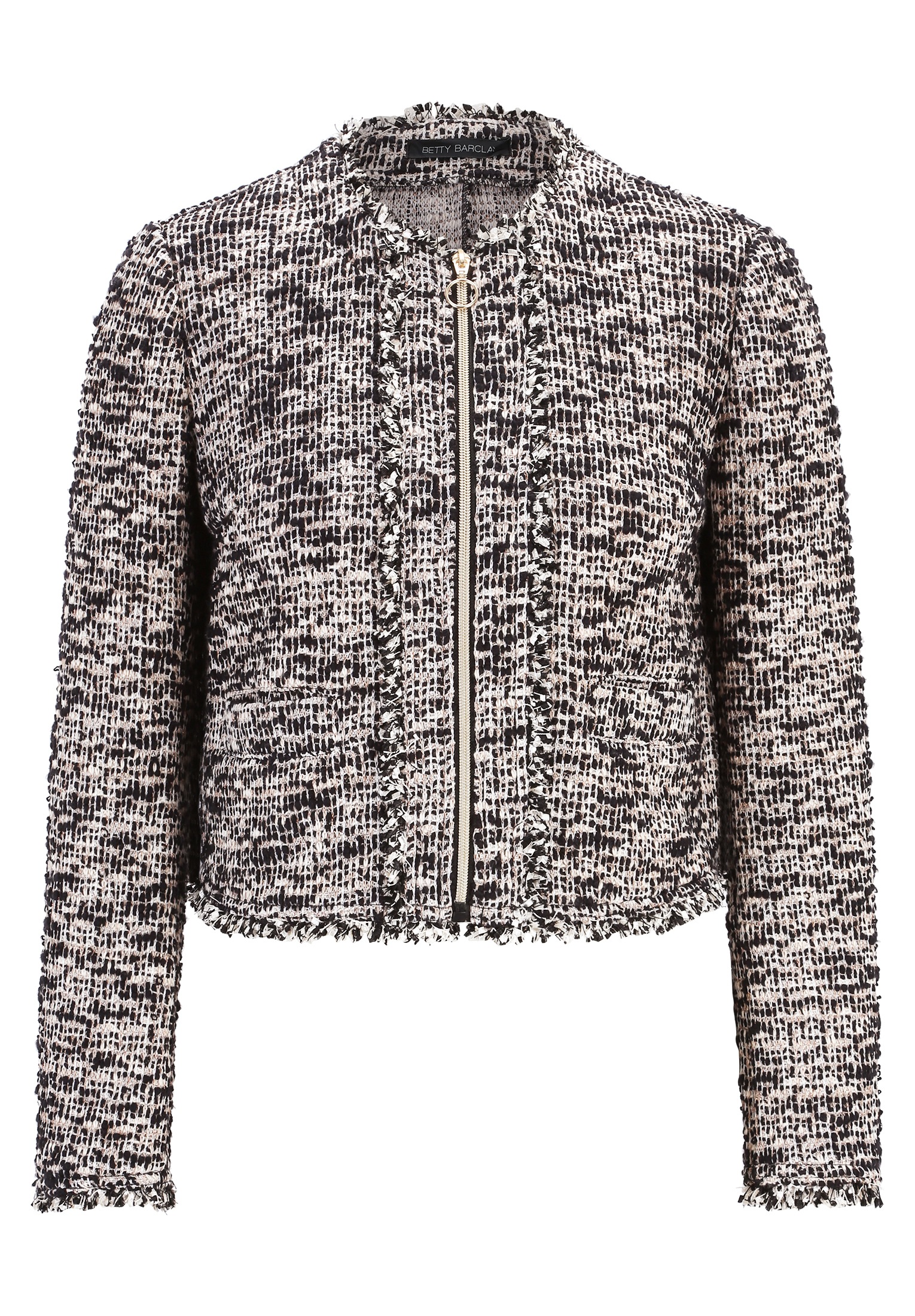 Betty Barclay Jackenblazer "Betty Barclay Damen Blazer-Jacke mit Fransen", günstig online kaufen