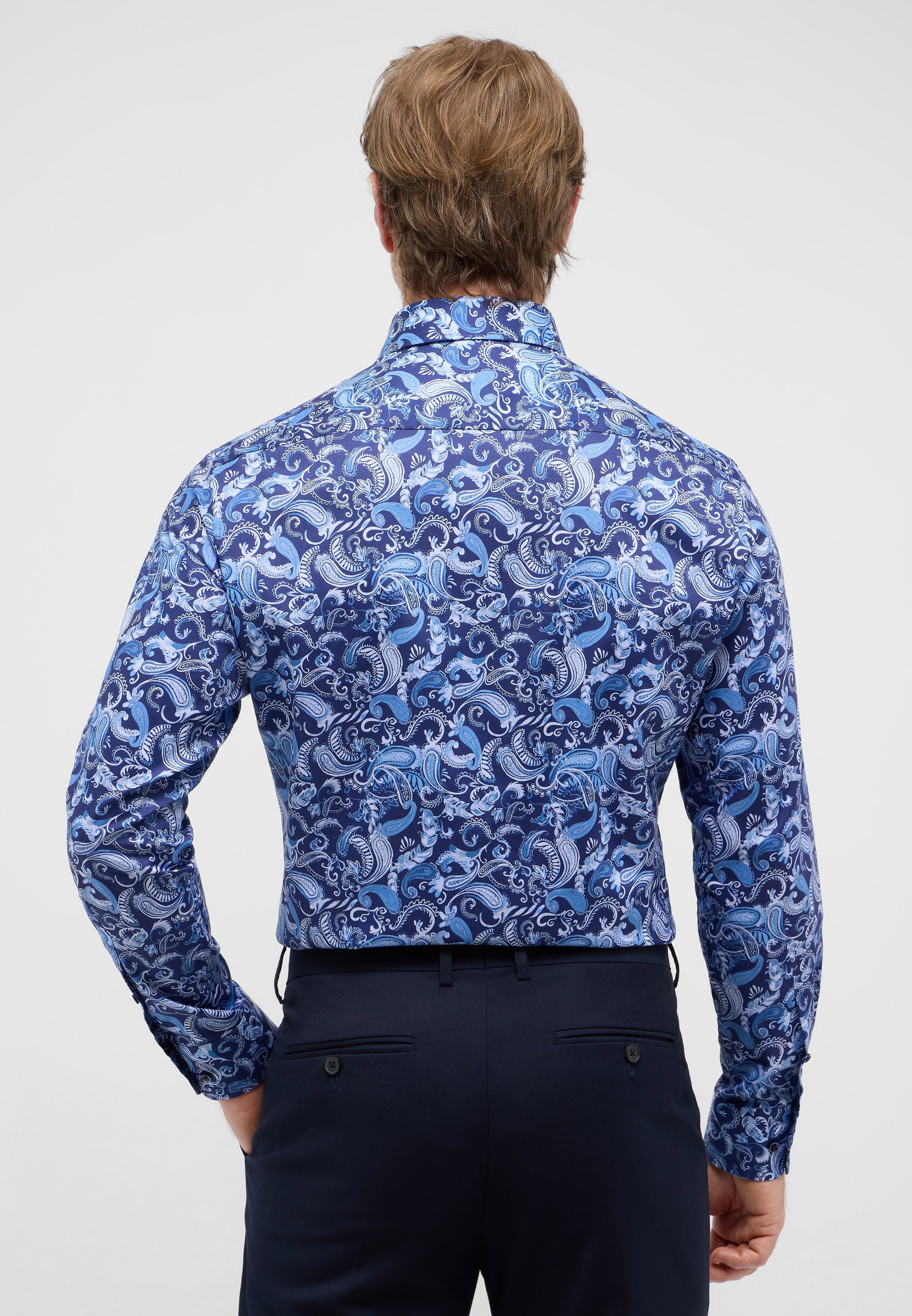 Eterna Langarmhemd "MODERN FIT", NON IRON (bügelfrei) günstig online kaufen