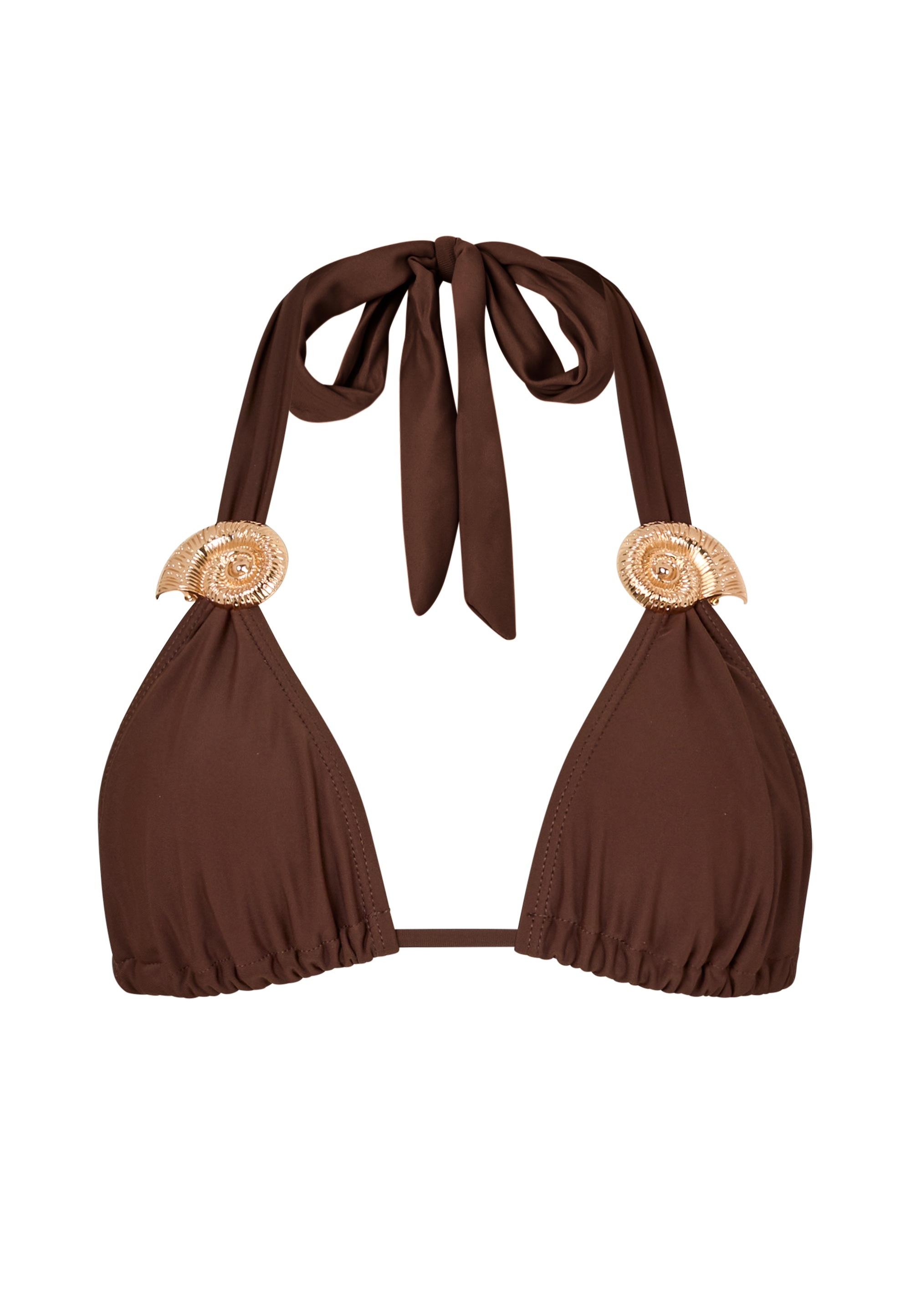 Moda Minx Triangel-Bikini-Top »Nautilis Shell«, (1 St.), mit tollen Muschel-Elementen