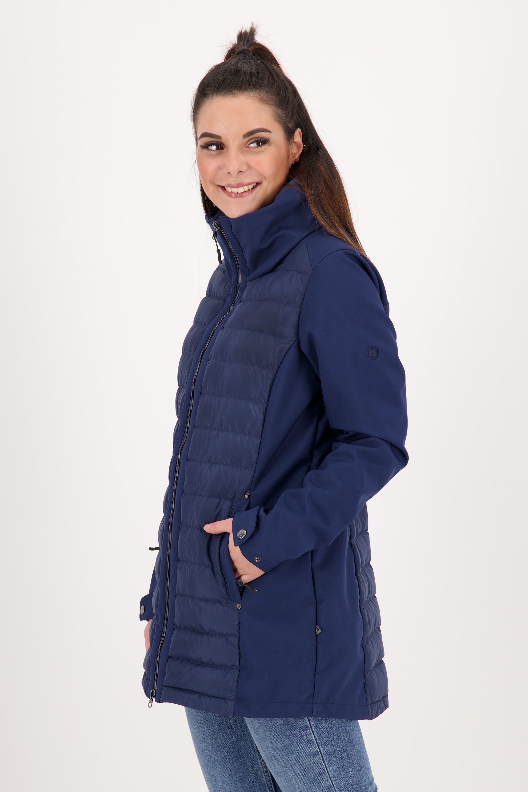 DEPROC Active Steppmantel »GILMOUR AIMEE LONG WOMEN«, auch in Großen Größen erhältlich
