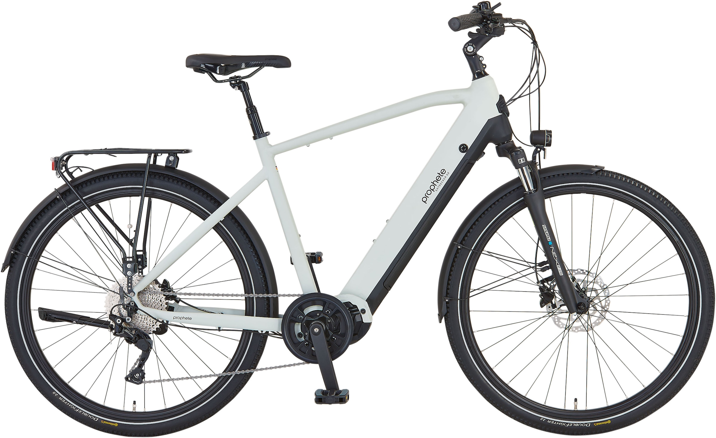 Prophete E-Bike »Entdecker 5.0«, 10 Gang, Shimano, Deore, Mittelmotor 250 W