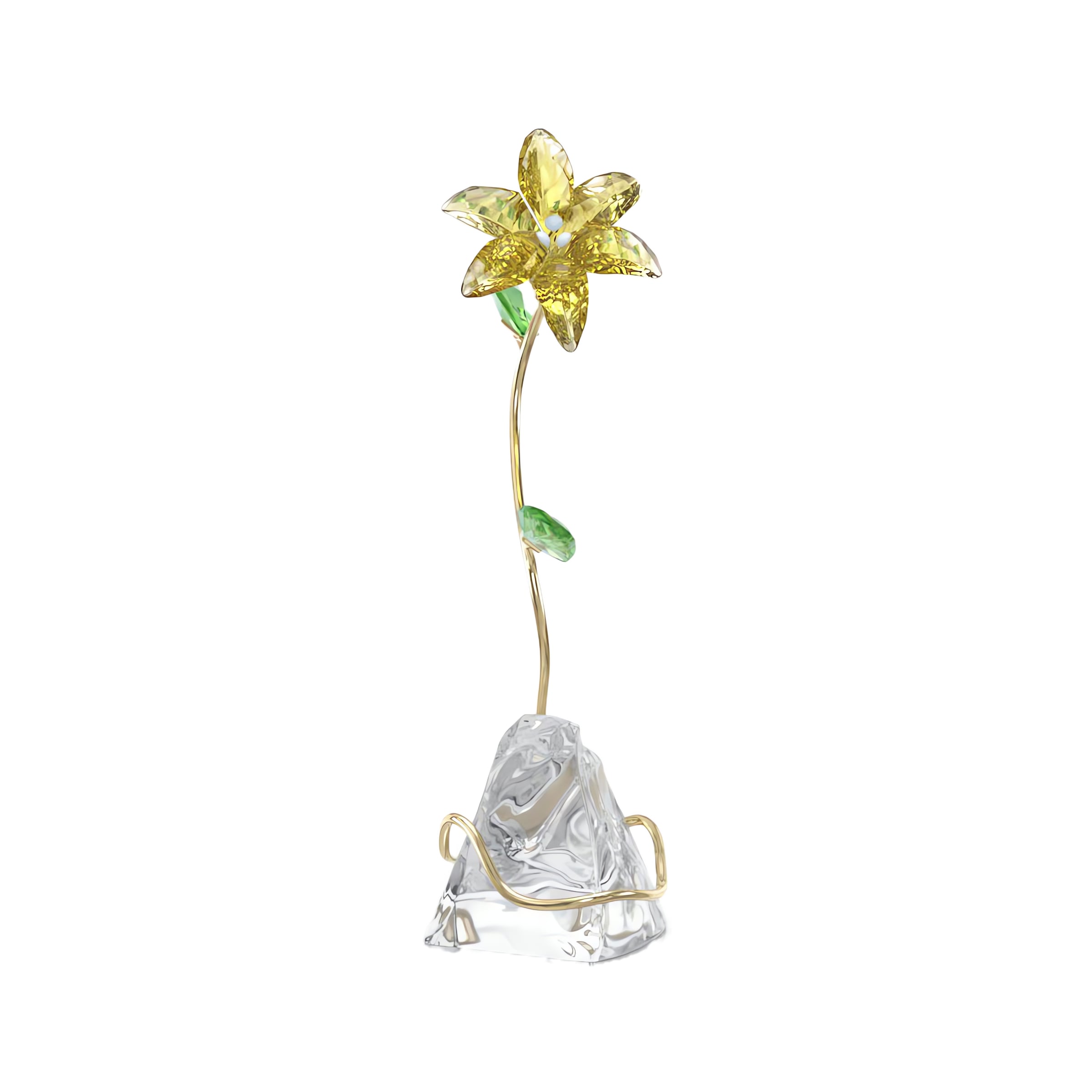 Swarovski Glasblume »Dekofigur Kristallfigur Sammelfigur Florere Lilie« Swarovski® Kristall