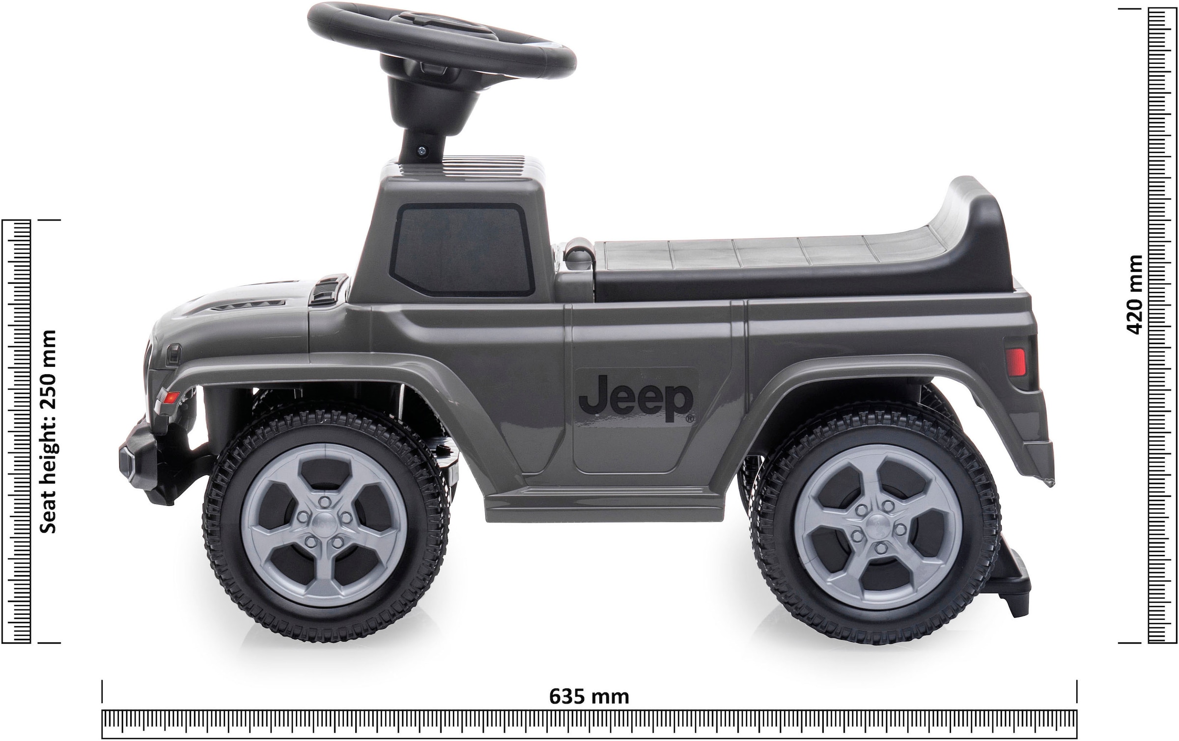 Jamara Rutscherauto »Jeep® Gladiator« mit Sound