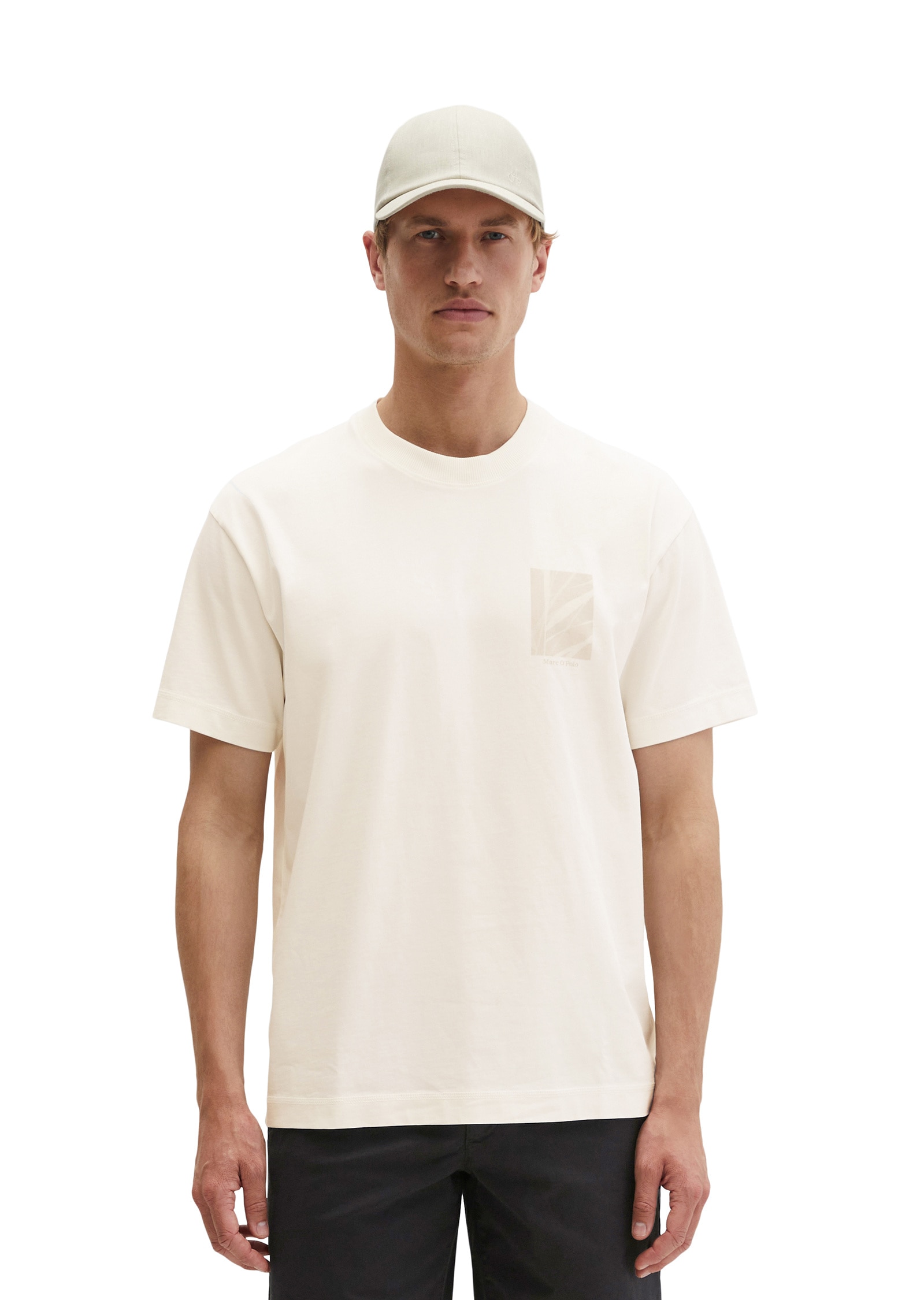 Marc OPolo T-Shirt "mit saisonalem Rückenprint"
