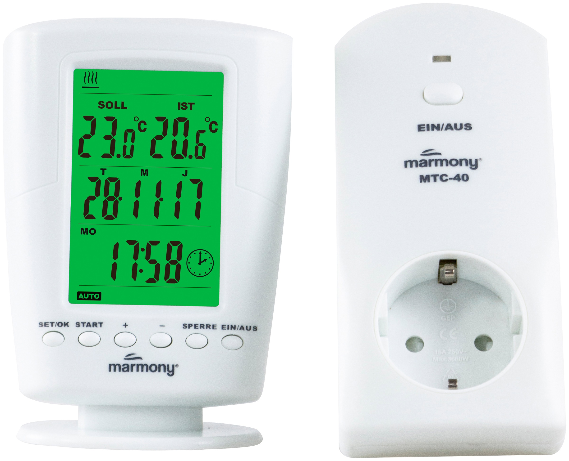 Marmony Infrarotheizung »MOTIV-Heizkörper"Metropole", 800 Watt«, aus deutschem Jura-Naturstein