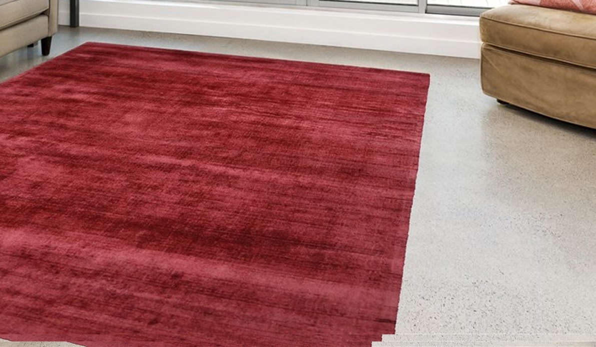 calo-deluxe Teppich »Viteox 200«, rechteckig, 13 mm Höhe, Viskose, Kurzflor, Wohnzimmer
