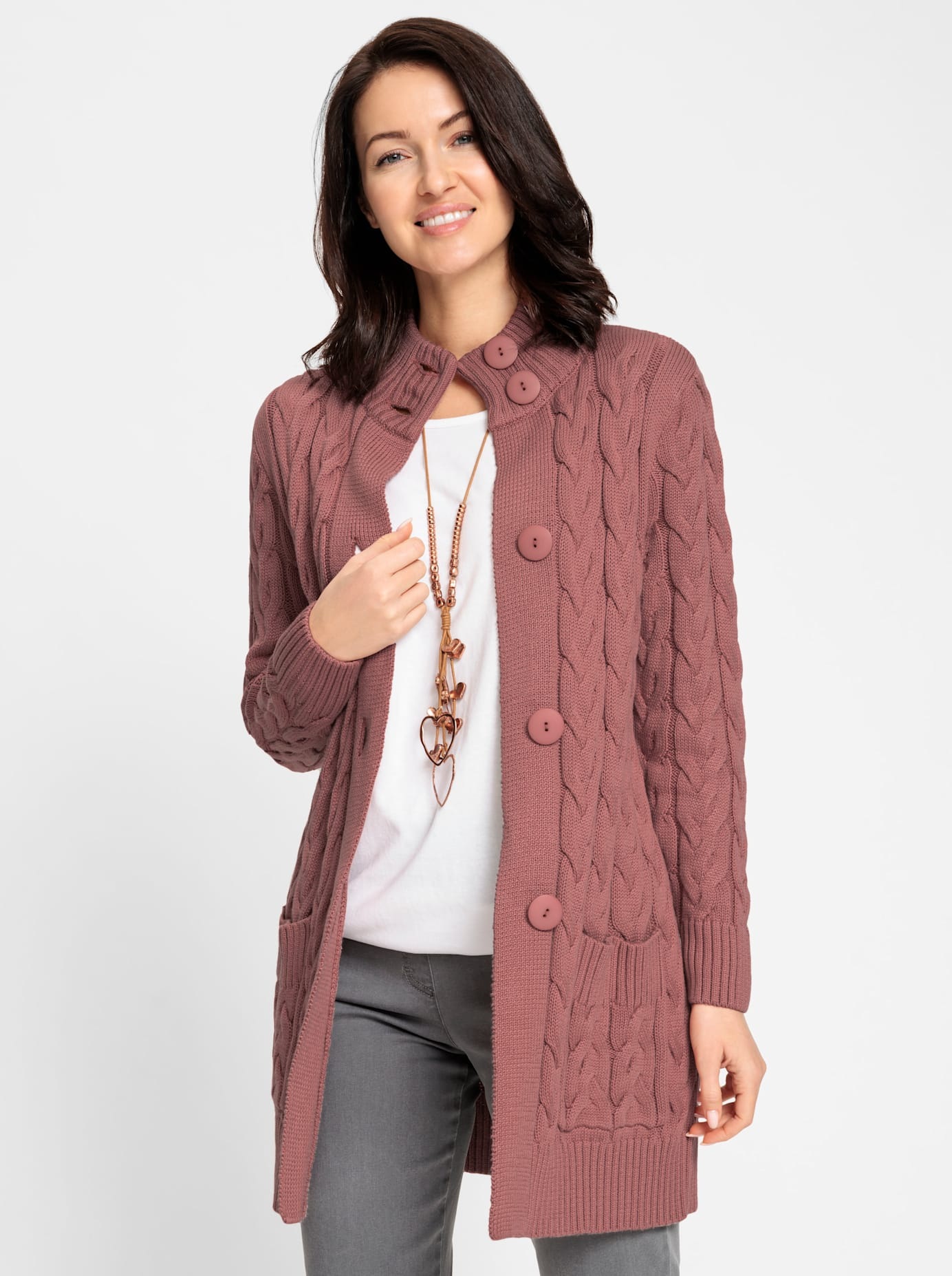 Inspirationen Longstrickjacke günstig online kaufen