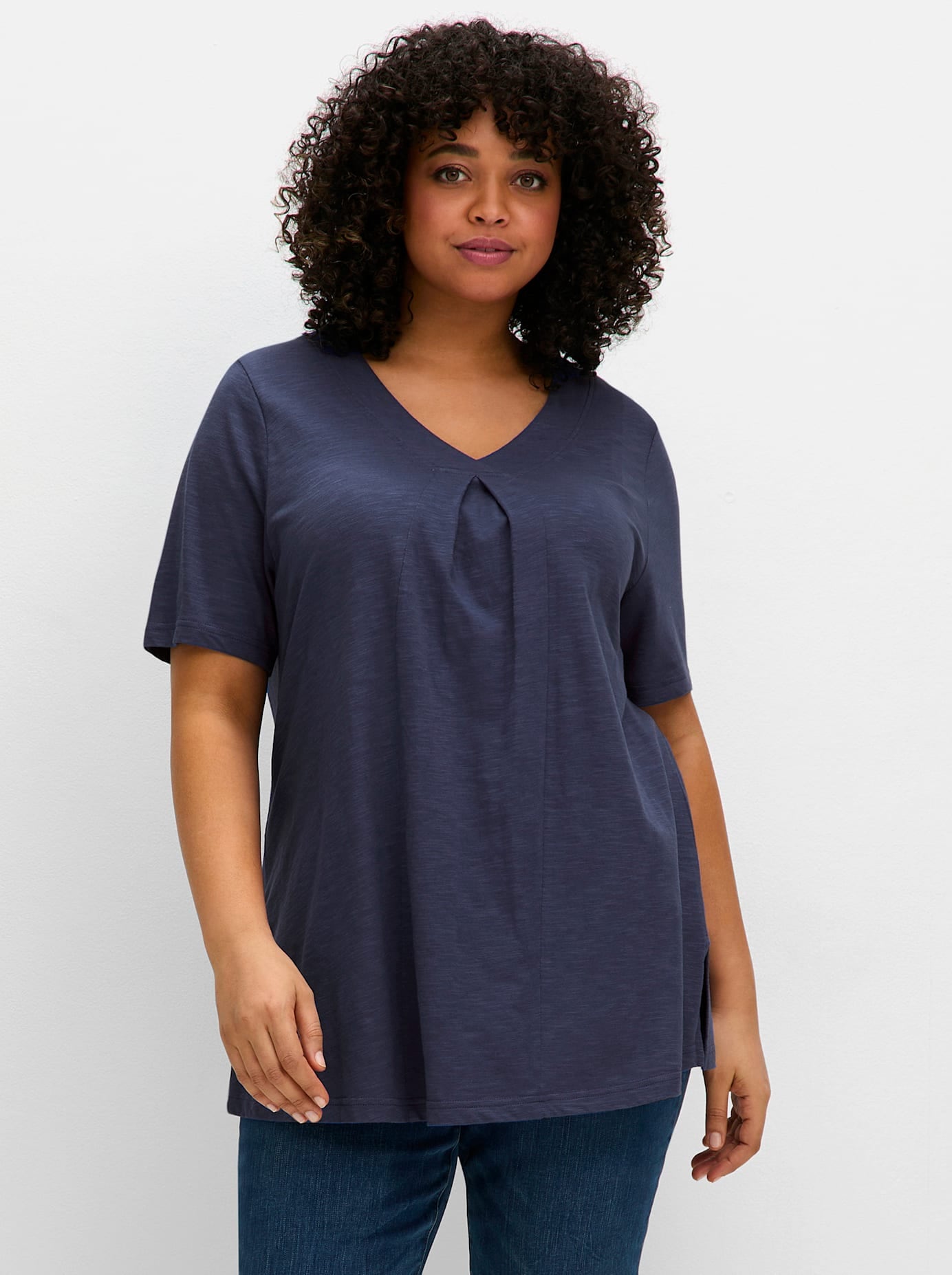 Sheego T-Shirt "T-Shirt", (1 tlg.) günstig online kaufen