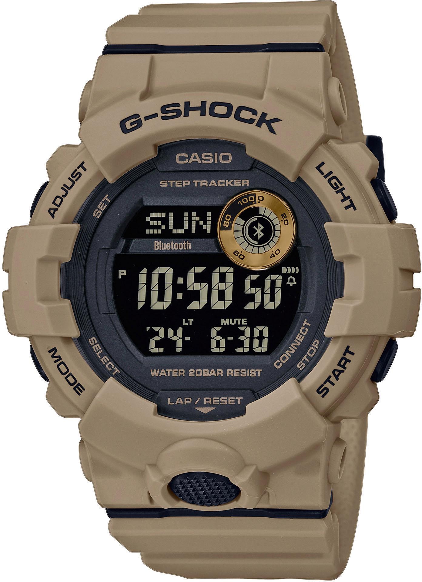 CASIO G-SHOCK Smartwatch »G-Squad, GBD-800UC-5ER«, Quarzuhr,Armbanduhr Herrenuhr,Schrittzähler,bis 20 bar wasserdicht)