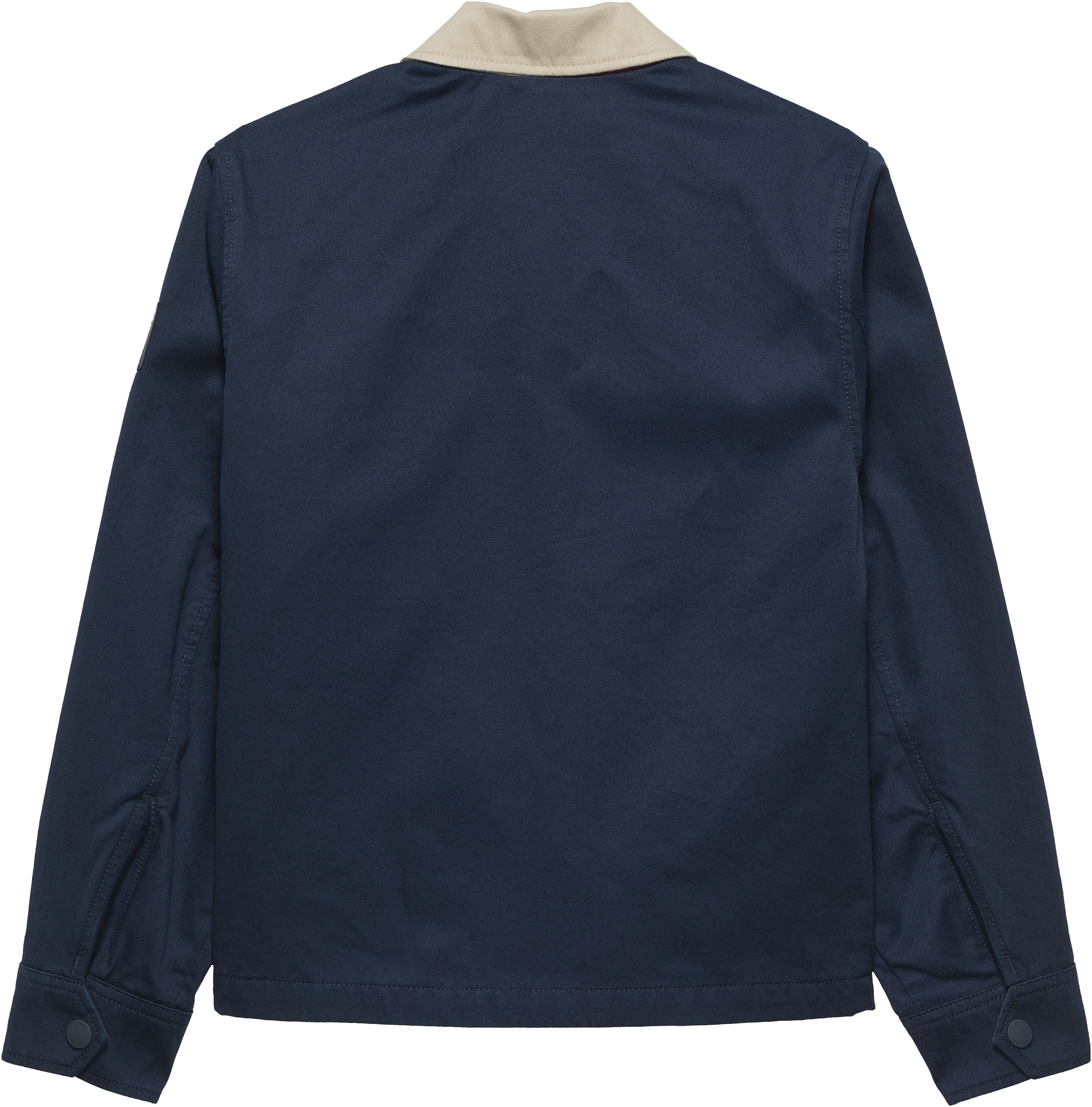 Tommy Hilfiger Hemdjacke »CONTRAST COLLAR COTTON JACKET« ohne Kapuze Kinder bis 16 Jahre, regular fit