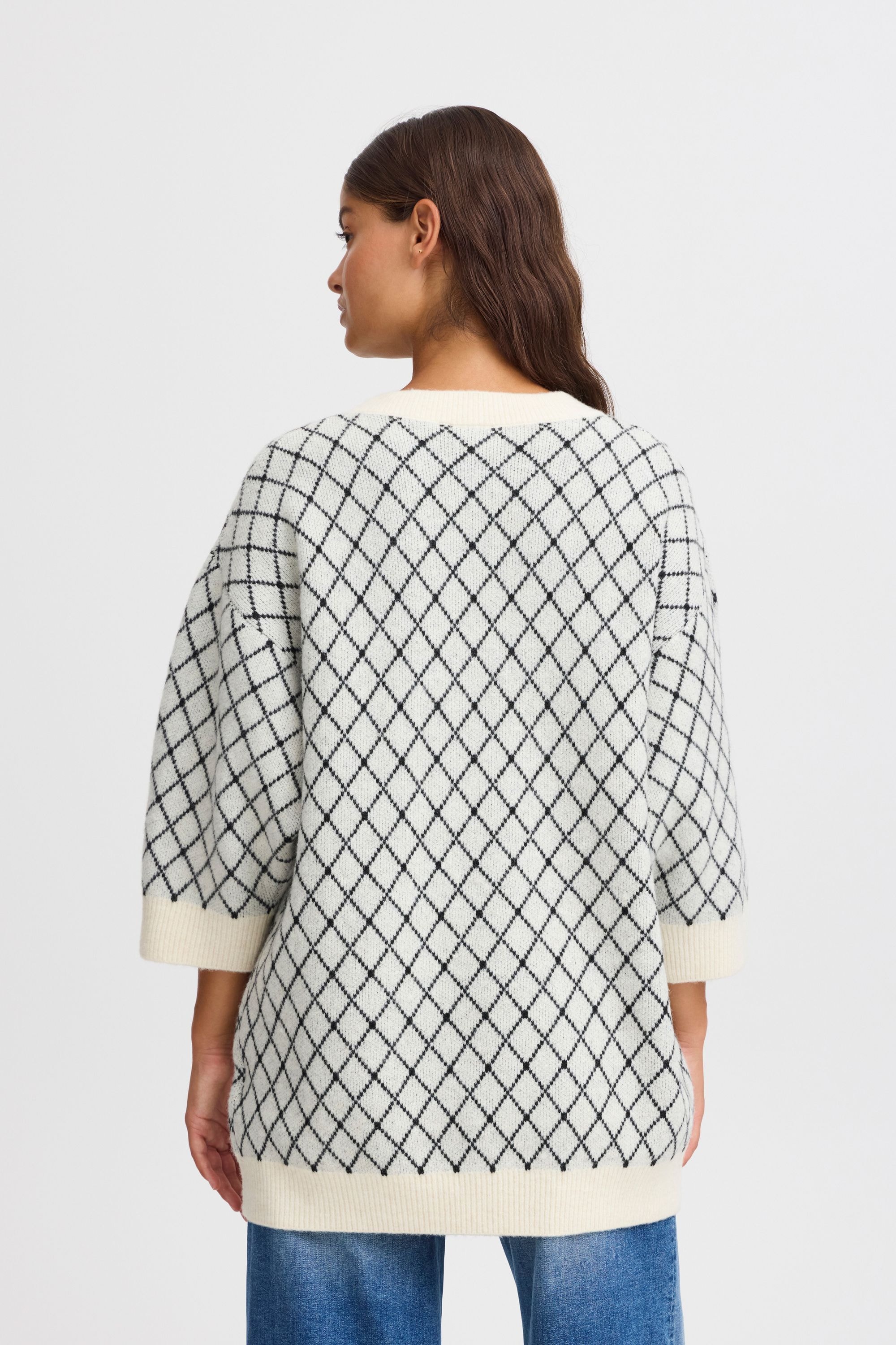 Ichi Strickfleece-Pullover »Strickpullover IHALVINO MS«