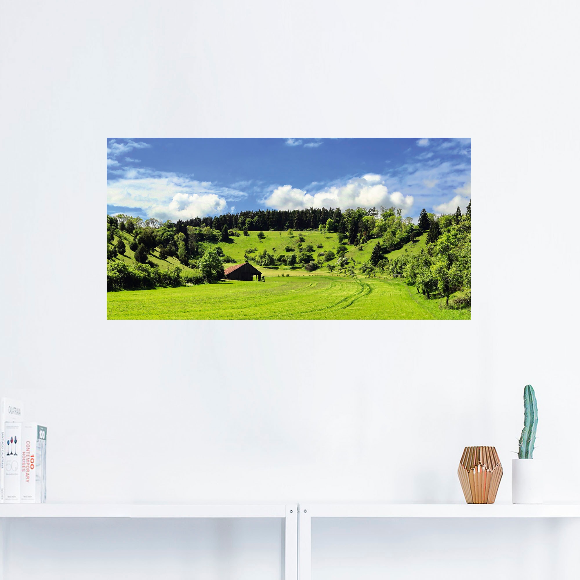 St.), Wiesen als »Traumhafte & Poster | Leinwandbild, Landschaft in versch. Baumbilder, kaufen BAUR Schwarzwald«, (1 Wandbild Größen im oder Alubild, Wandaufkleber Artland