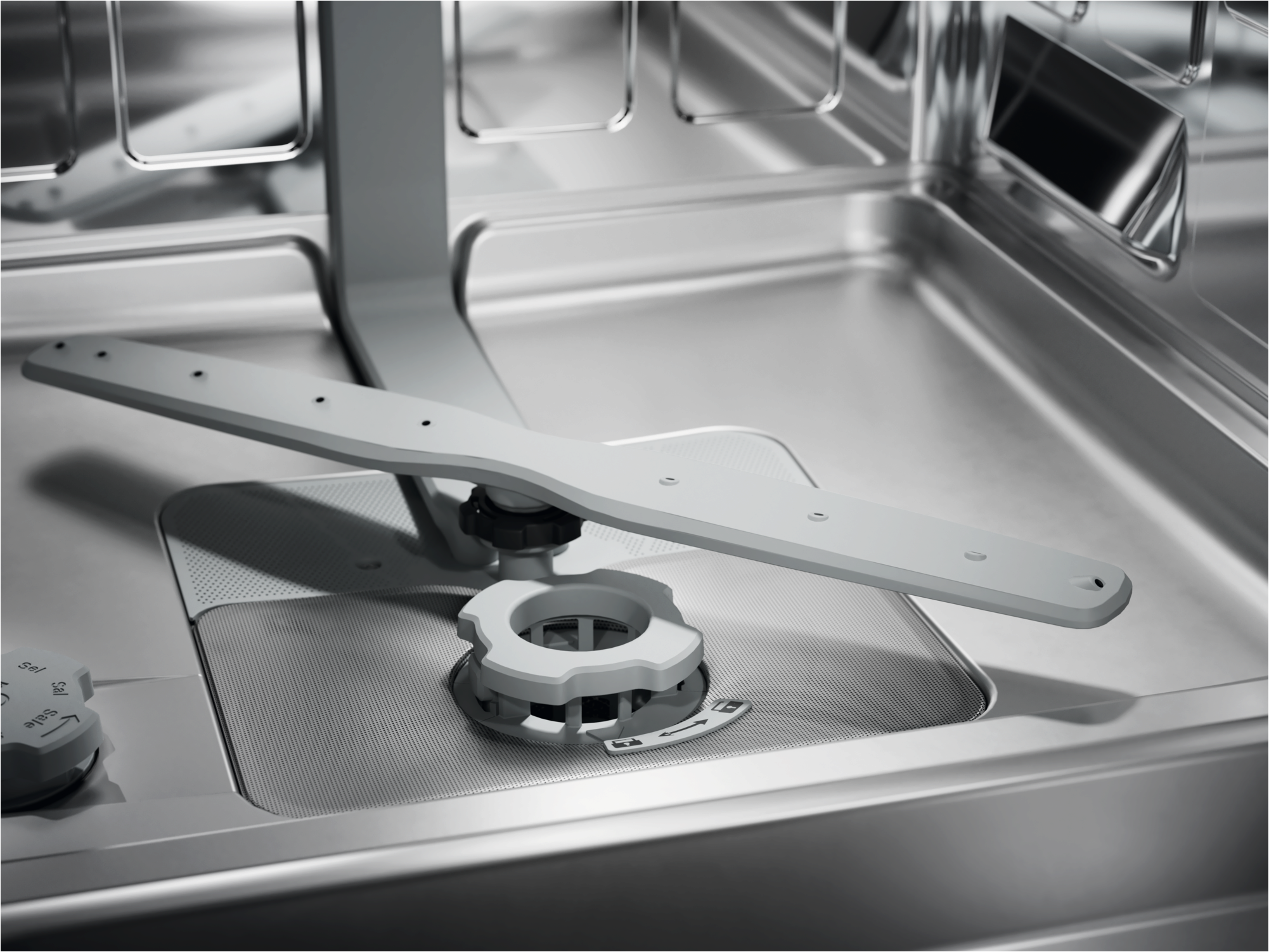 AEG Unterbaugeschirrspüler 7000 »GU7200A1SCM« Wassersparende Spülmaschine: 8,4l im Eco-Programm-effiziente Reinigung