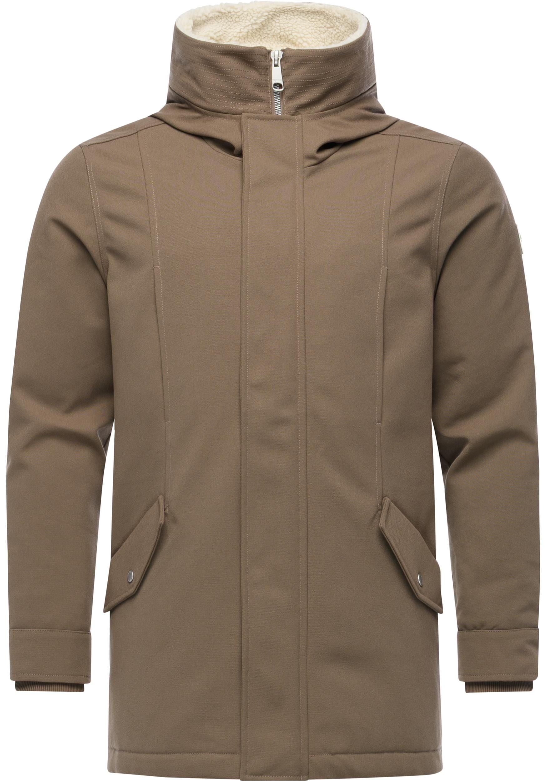 Ragwear Kurzmantel »Mr Cany YOUMODO« Wasserdichter Herren Wintermantel mit Kapuze