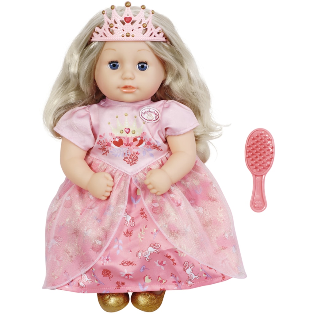 Baby Annabell Babypuppe »Little Sweet Princess, 36 cm«, mit Schlafaugen und Sound