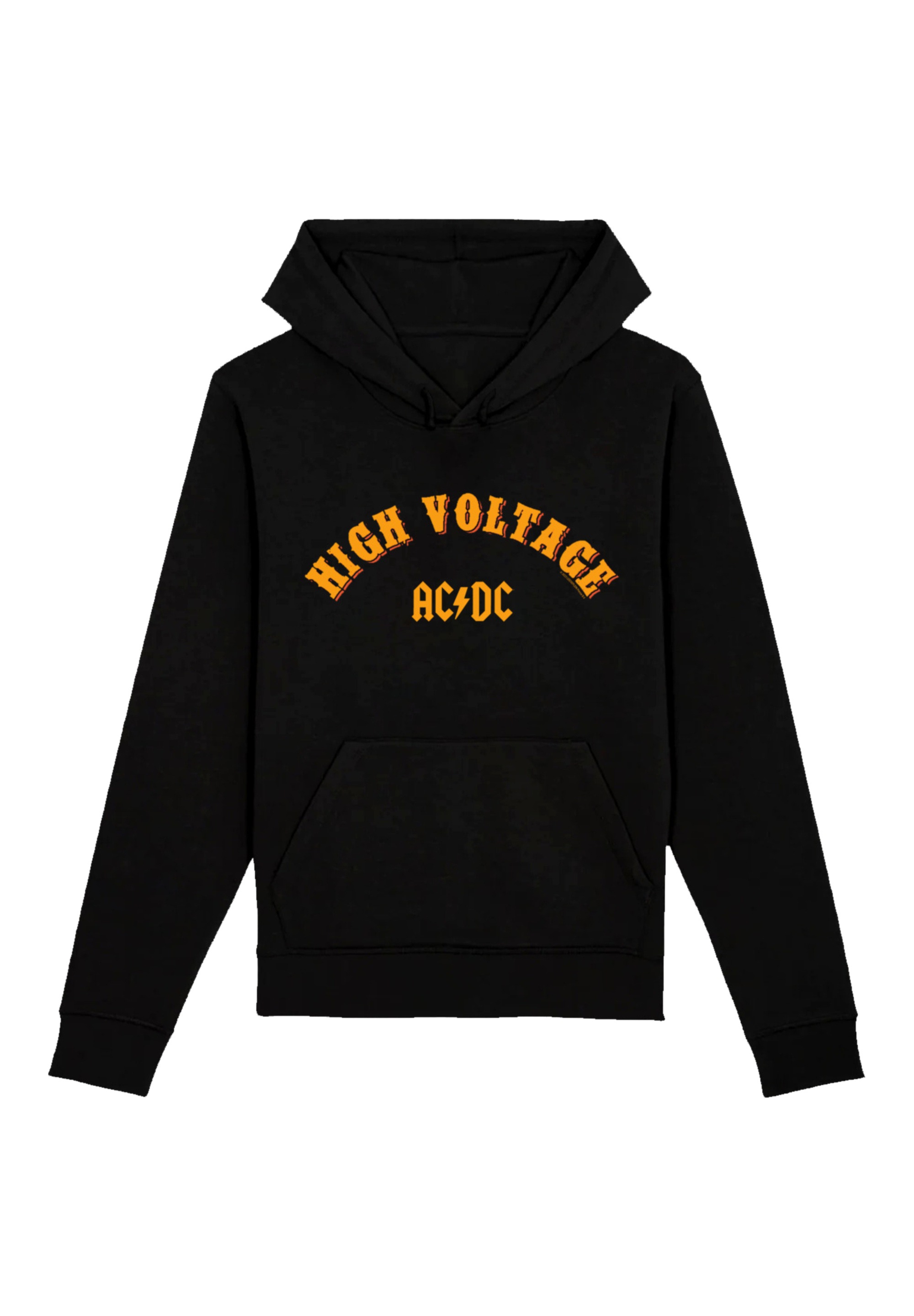 F4NT4STIC Kapuzenpullover »AC/DC Rock Musik Band High Voltage Collegiate«, Premium Qualität