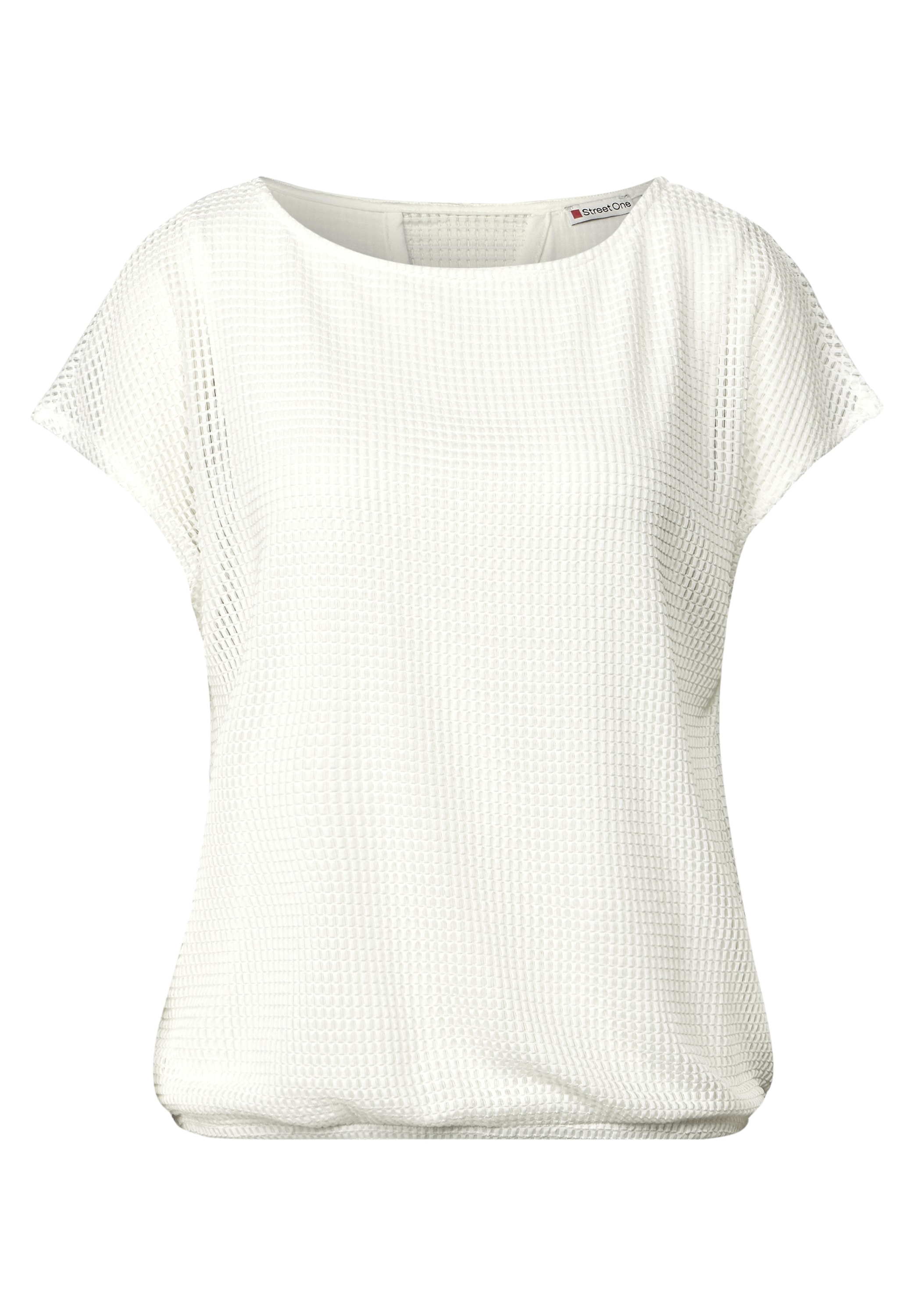 STREET ONE 2-in-1-Shirt, in Mesh-Optik