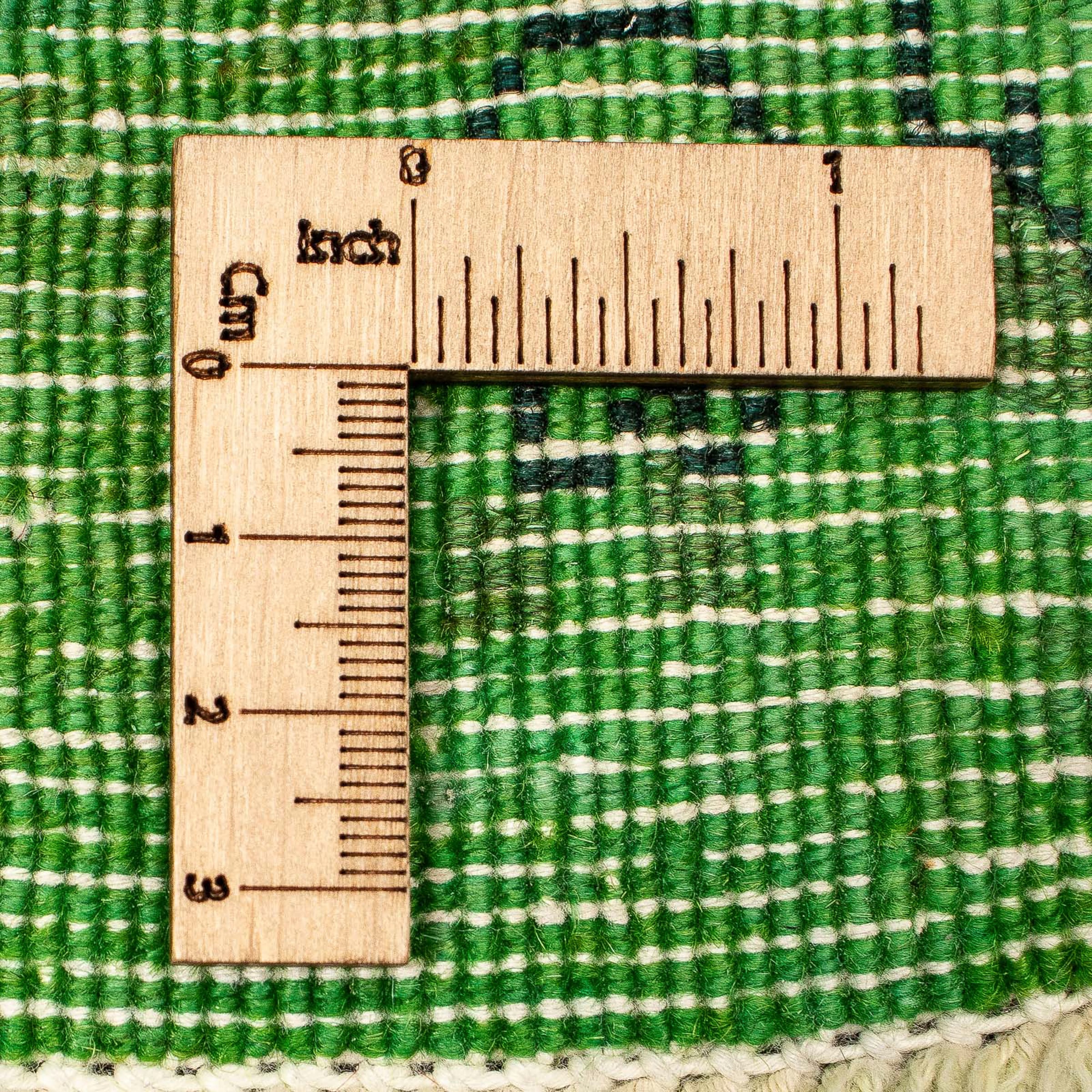 morgenland Teppich »Vintage - 392 x 294 cm - grün«, rechteckig, Wohnzimmer, Handgeknüpft, Einzelstück mit Zertifikat