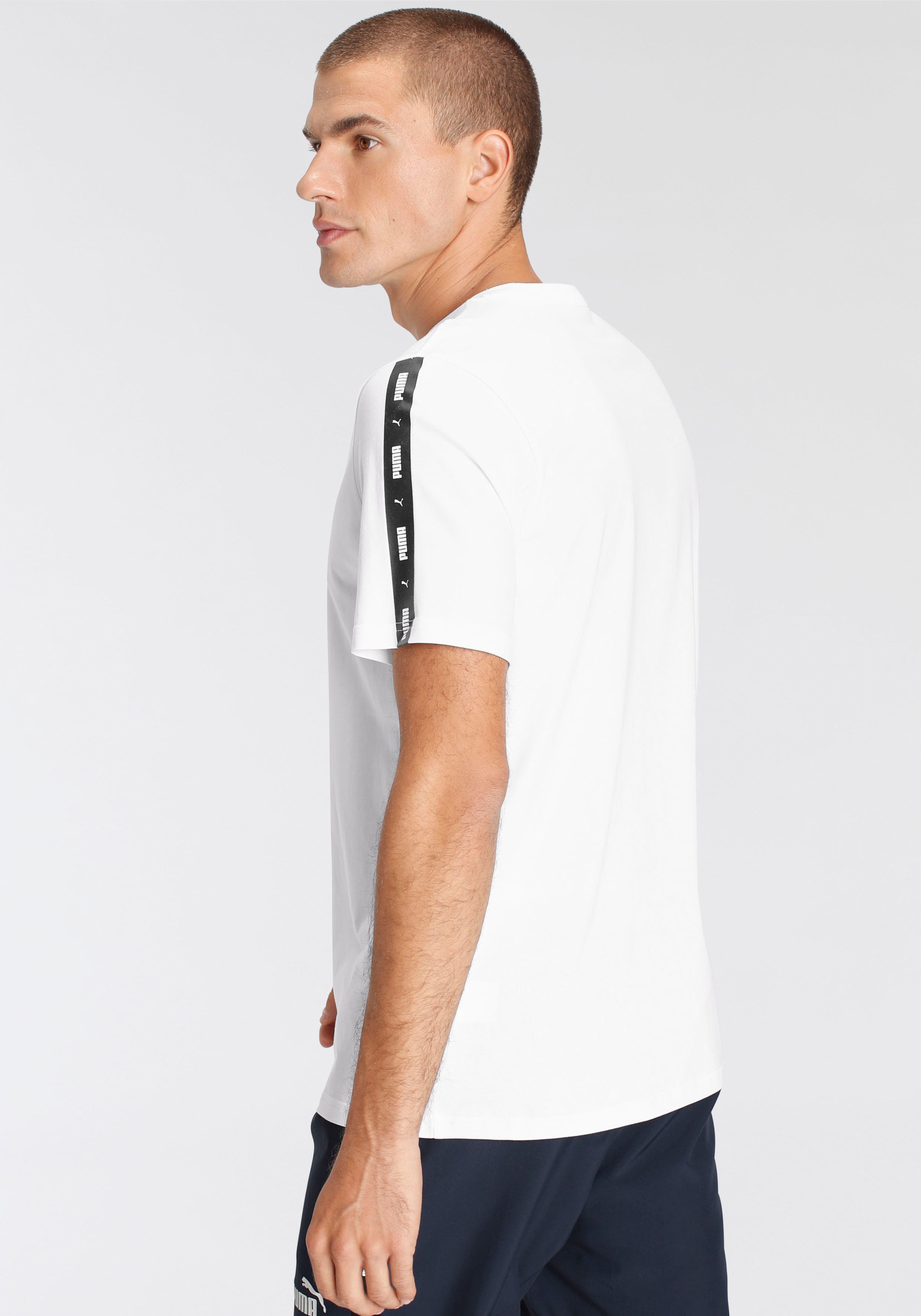 PUMA T-Shirt »ESS+ TAPE TEE«