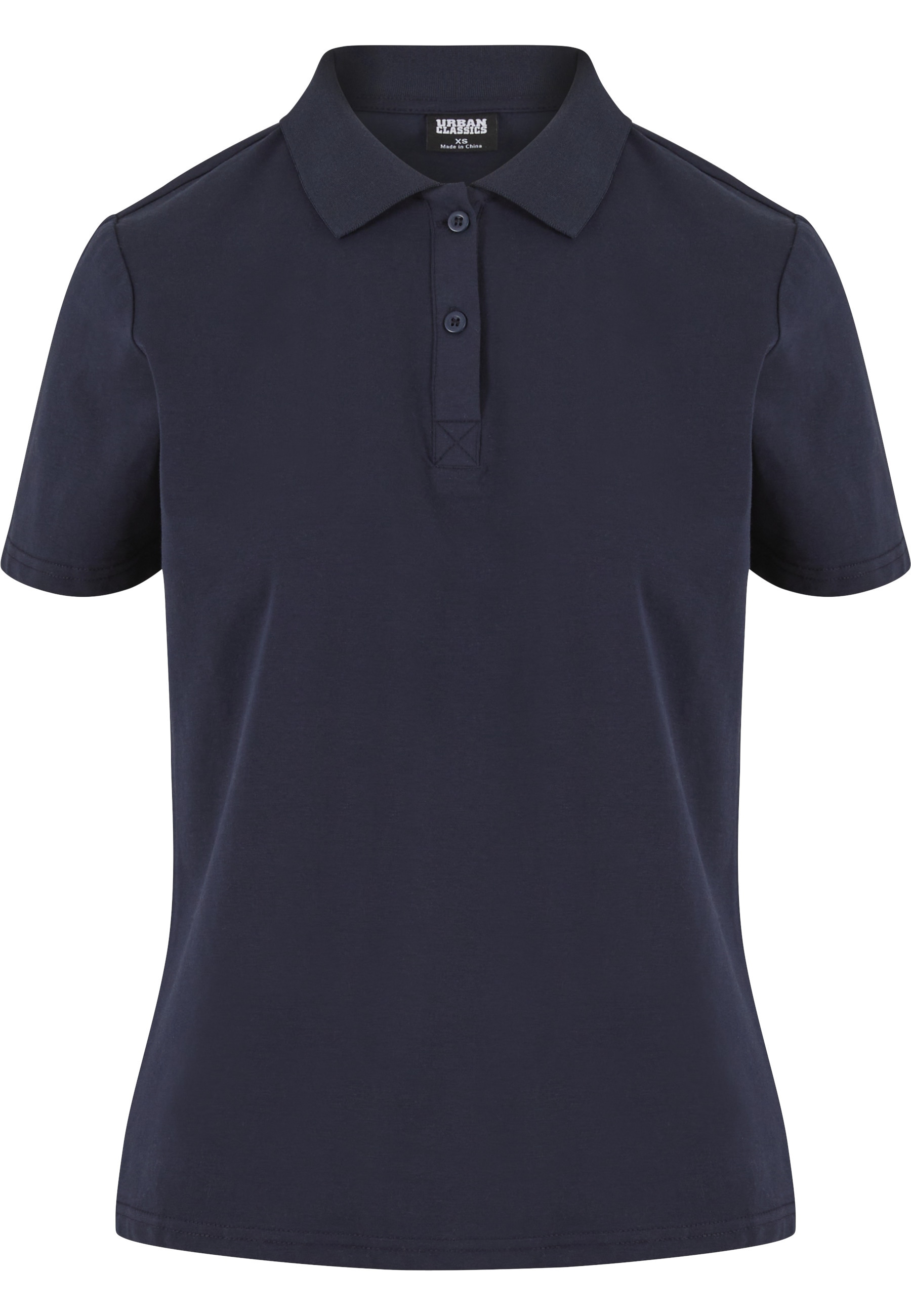 URBAN CLASSICS Poloshirt "Urban Classics Ladies Sorona Polo Tee" 1 Stk. günstig online kaufen