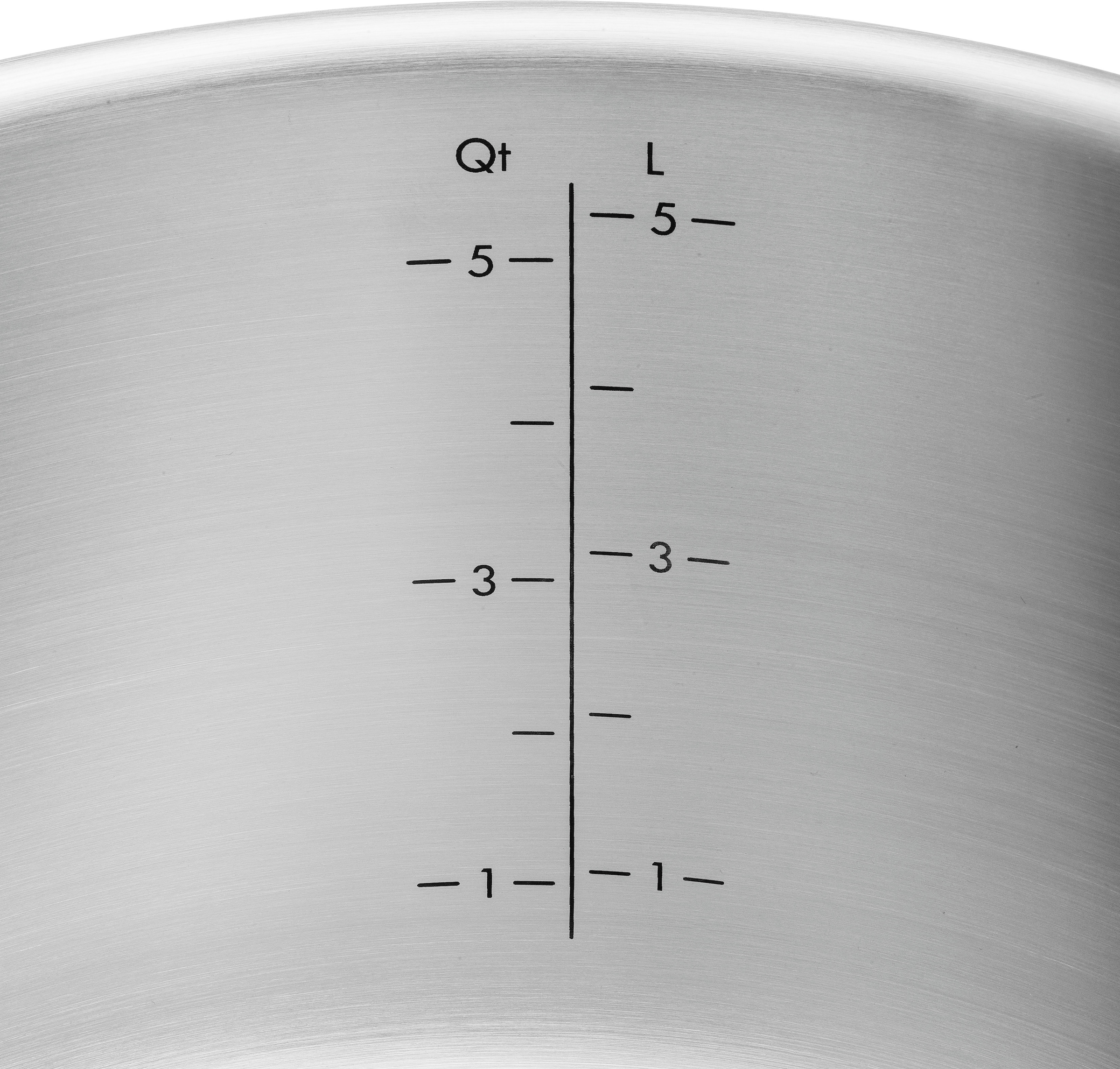 Zwilling Topf-Set »Pure«, Edelstahl 18/10, (Set, 5 tlg., 3 Kochtöpfe (16, 20 & 24 cm), Bratentopf 20 cm, Stieltopf 16 cm), Stay-Cool-Griffe, 3-lagige Bodentechnologie