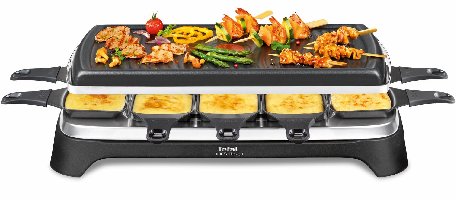 Tefal Raclette "Ambiance, inkl. Tischgrill-Funktion, abnehmbares Kabel" 10 günstig online kaufen
