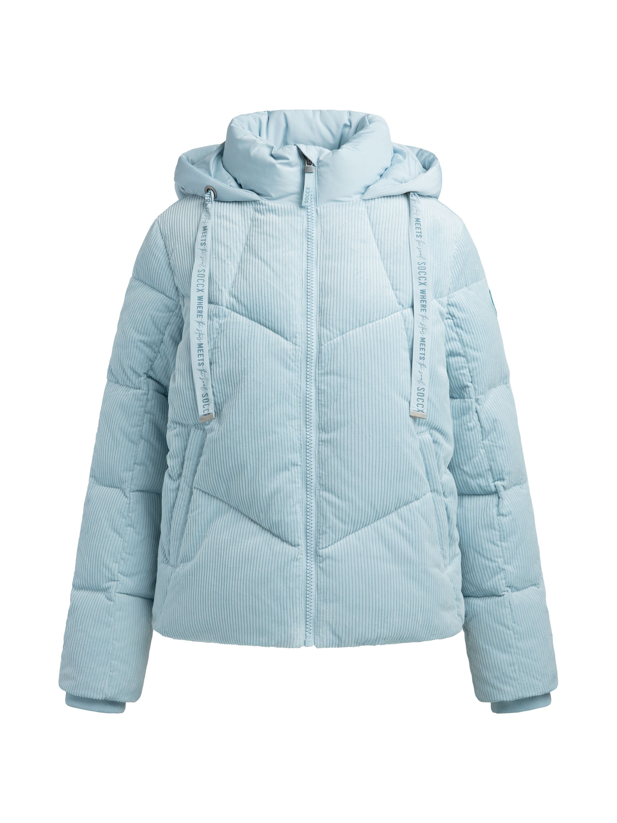 SOCCX Winterjacke mit Kapuze