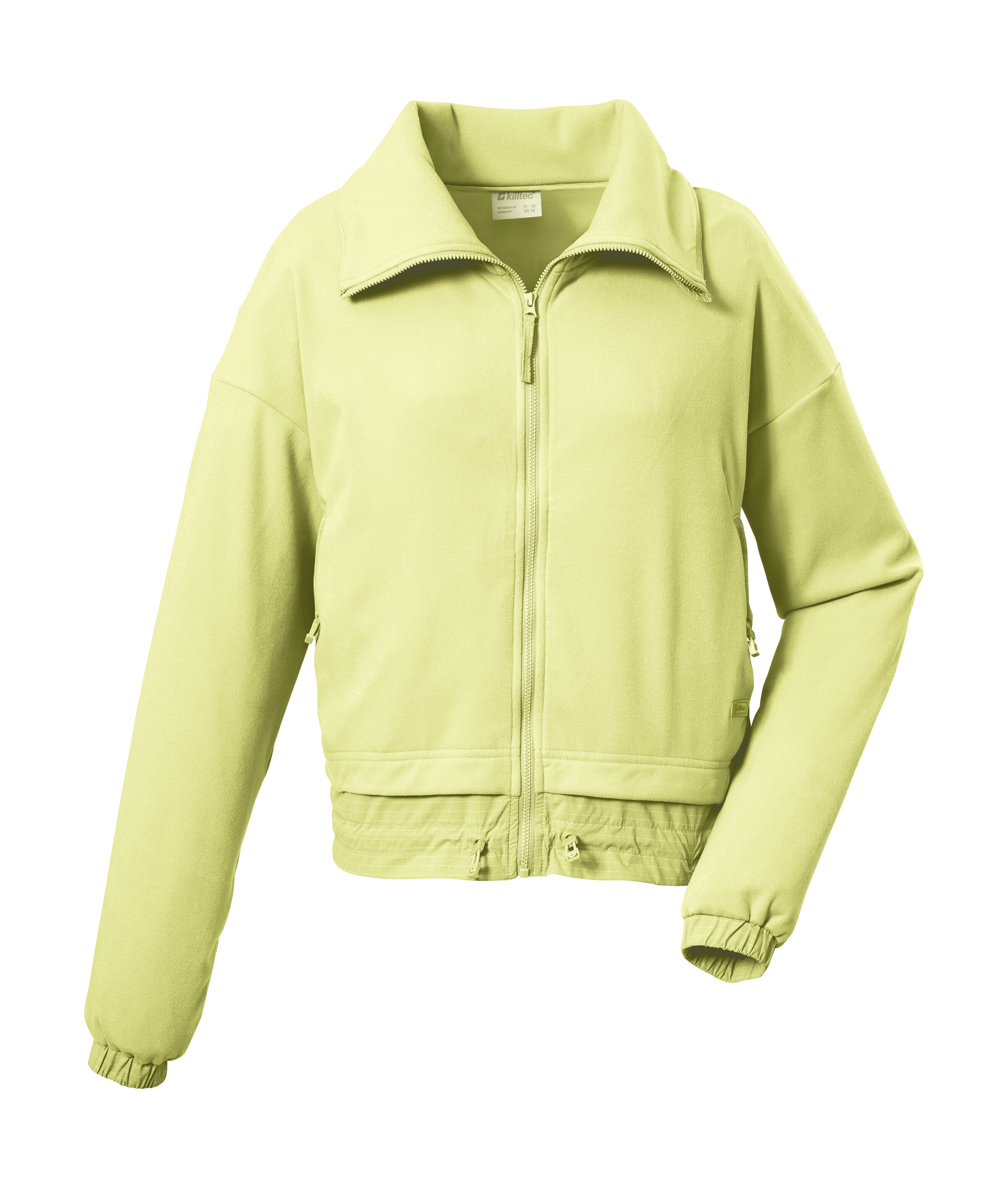 Killtec Fleecejacke "KOS 175 WMN FLC JCKT" Leichte Damen Loungewear Fleecejacke mit hochschließendem Kragen